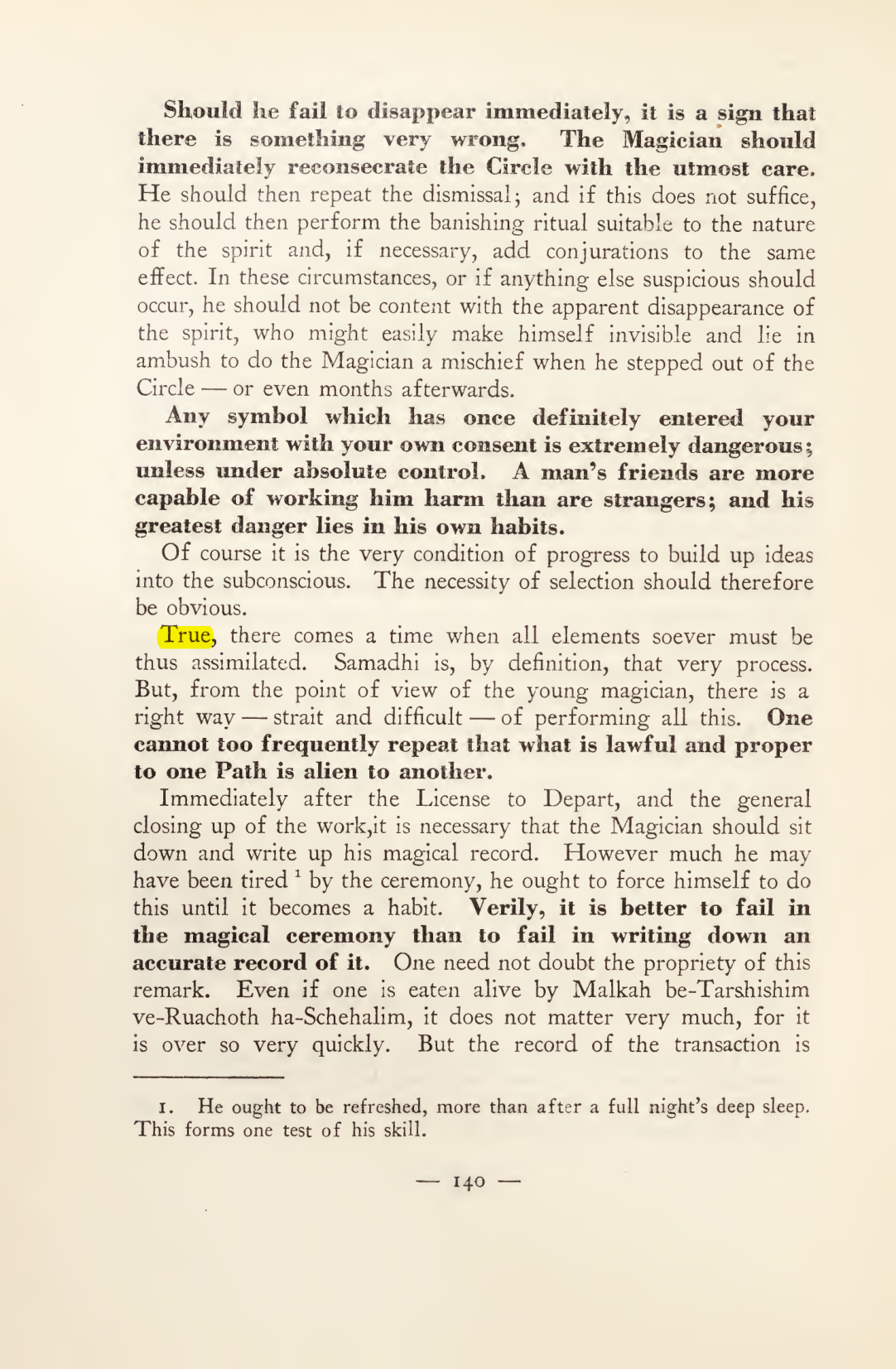 Original scan of Magick in Theory and Practice (Section 2), PDF page 20