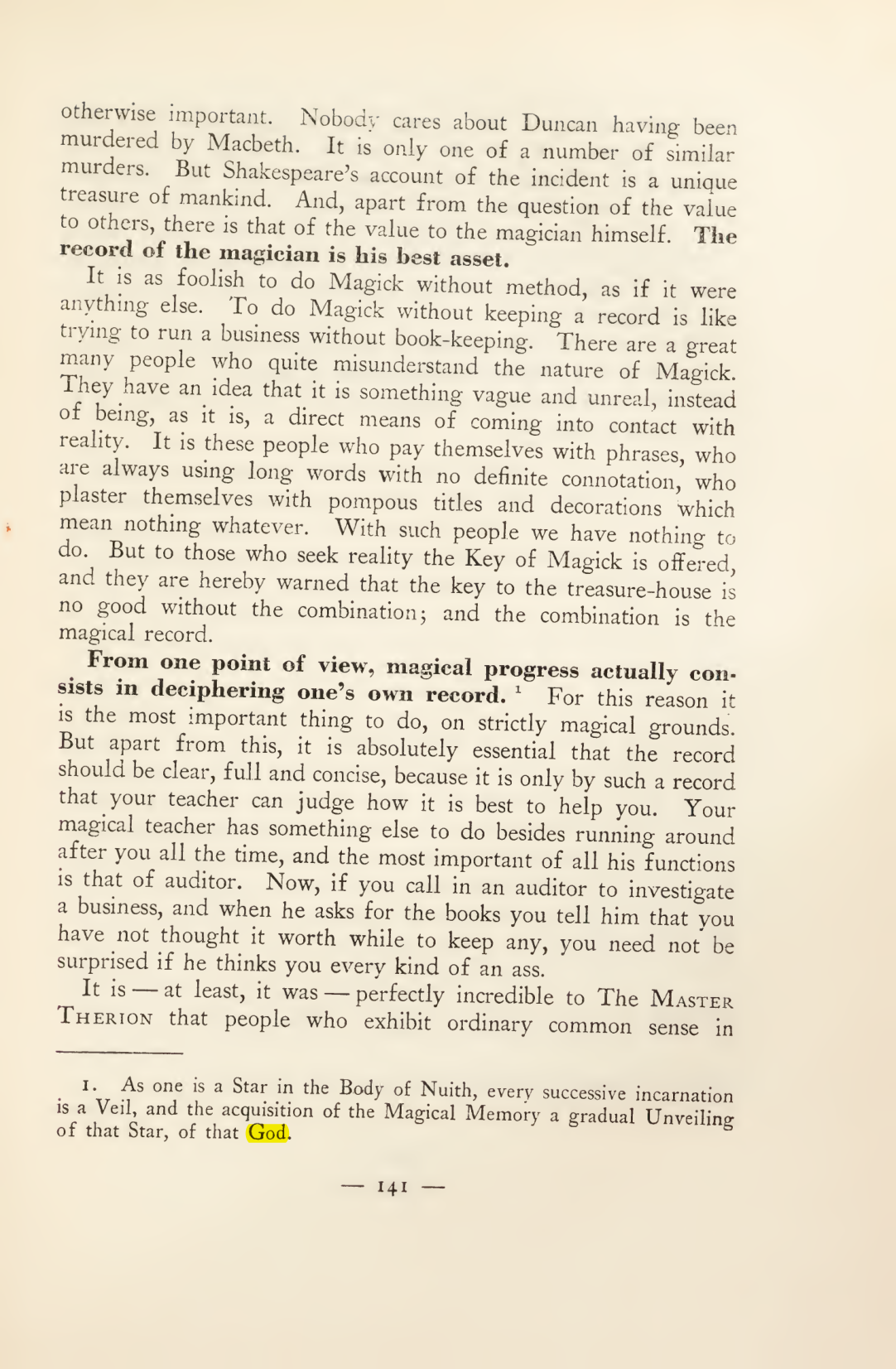Original scan of Magick in Theory and Practice (Section 2), PDF page 21