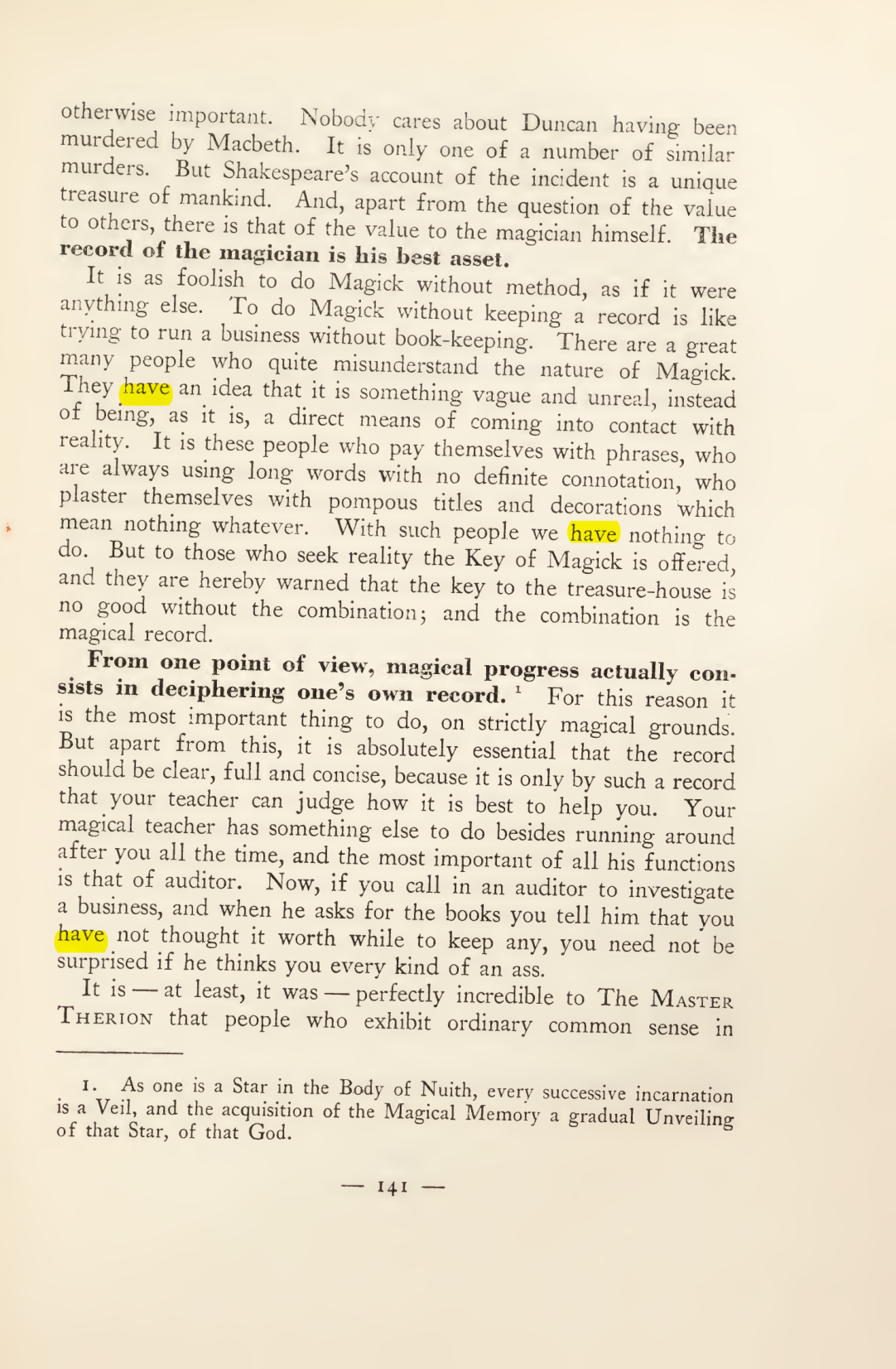 Original scan of Magick in Theory and Practice (Section 2), PDF page 21