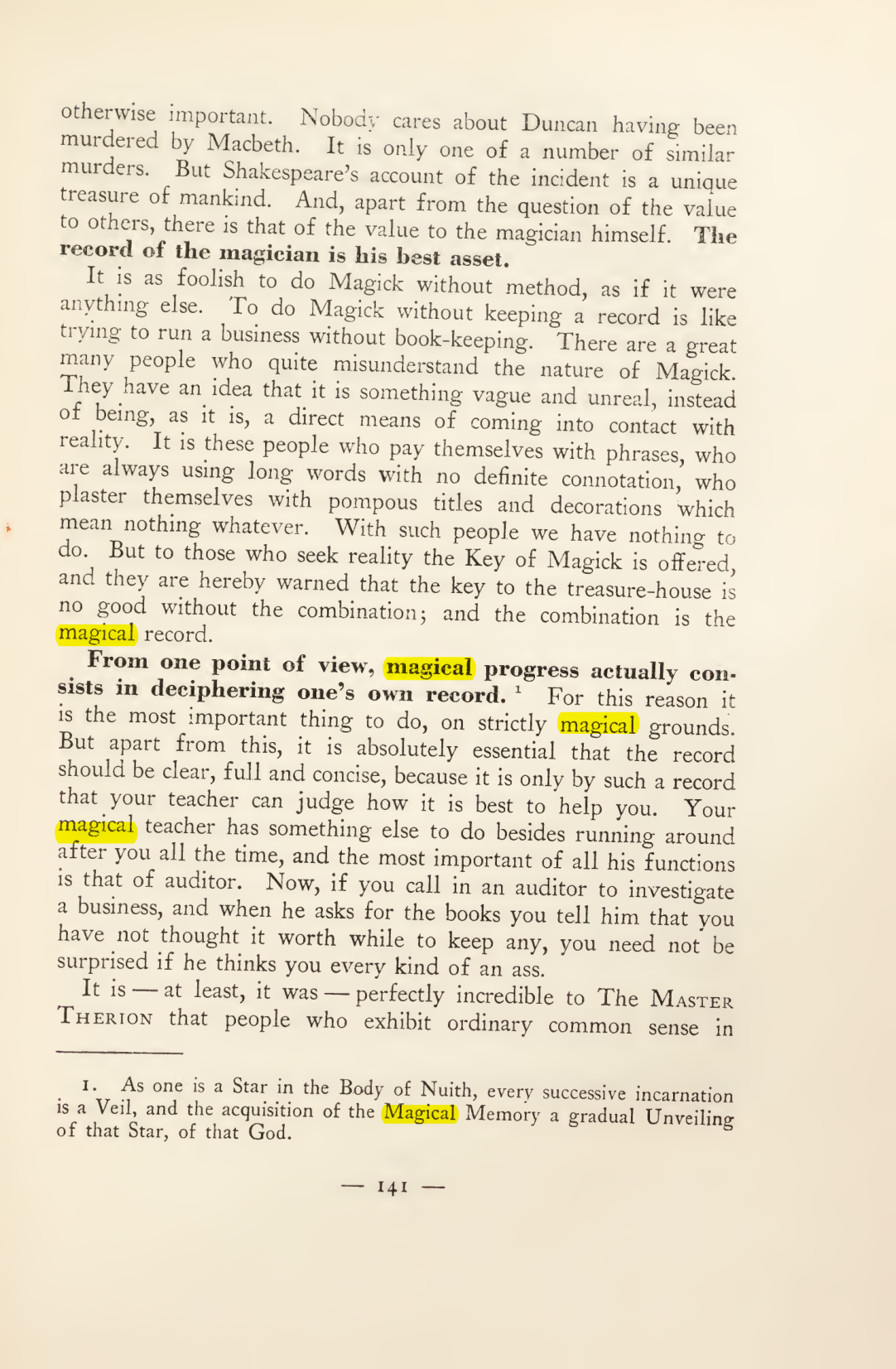 Original scan of Magick in Theory and Practice (Section 2), PDF page 21