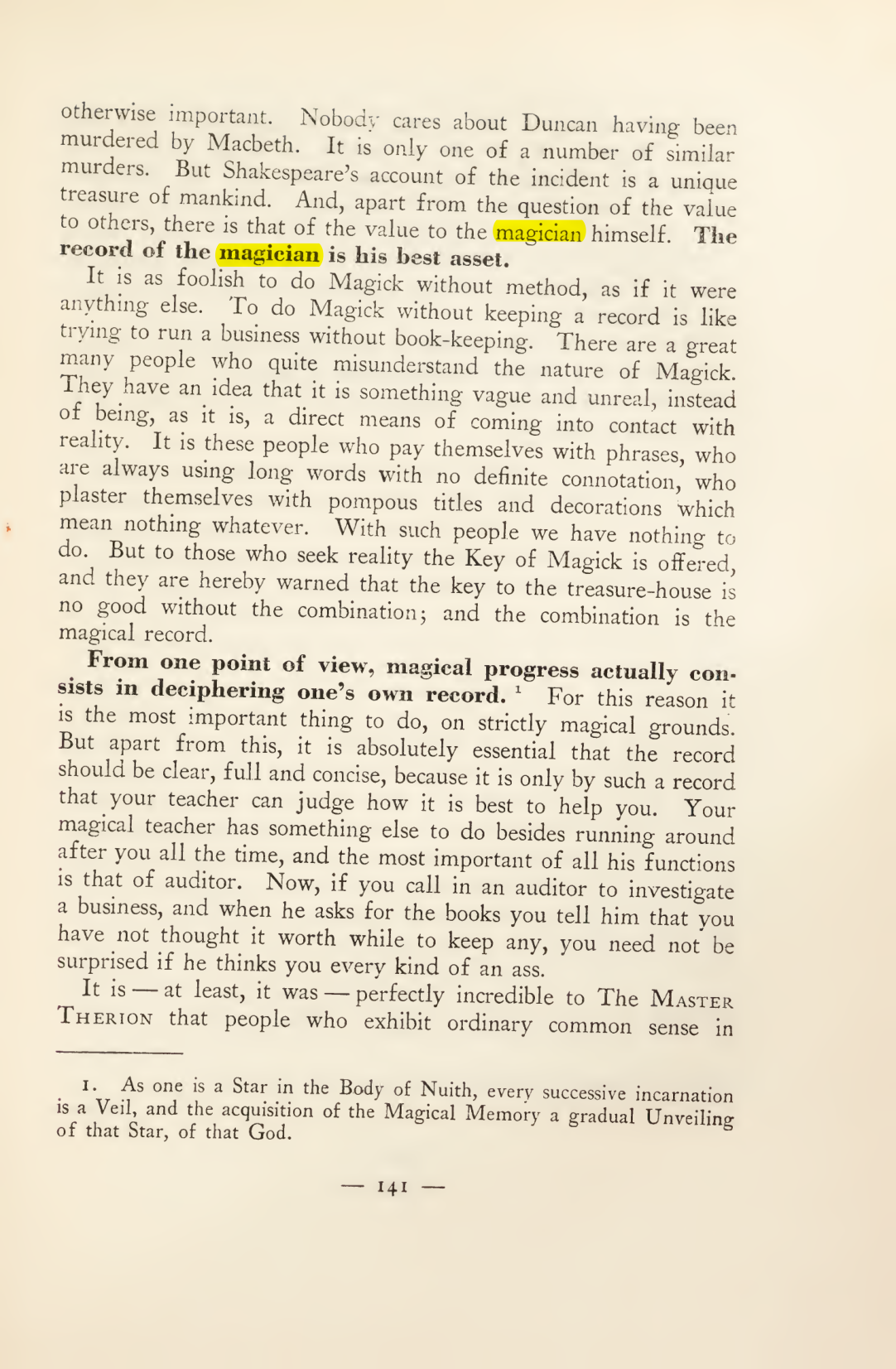 Original scan of Magick in Theory and Practice (Section 2), PDF page 21