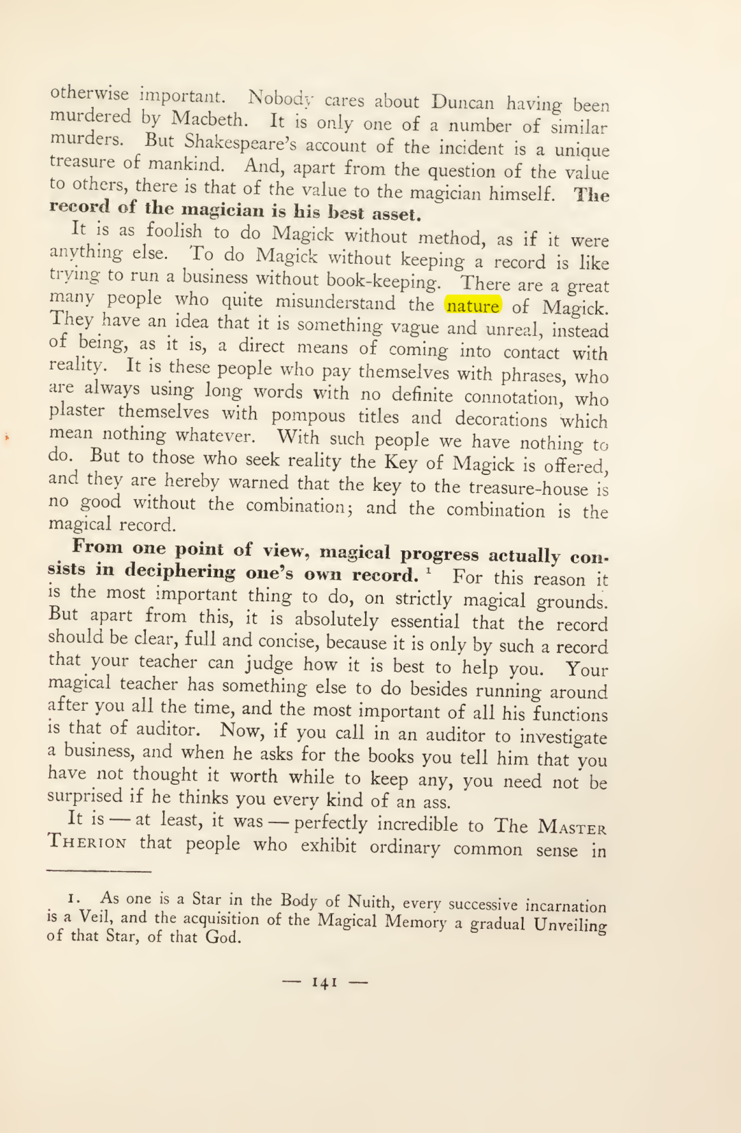 Original scan of Magick in Theory and Practice (Section 2), PDF page 21