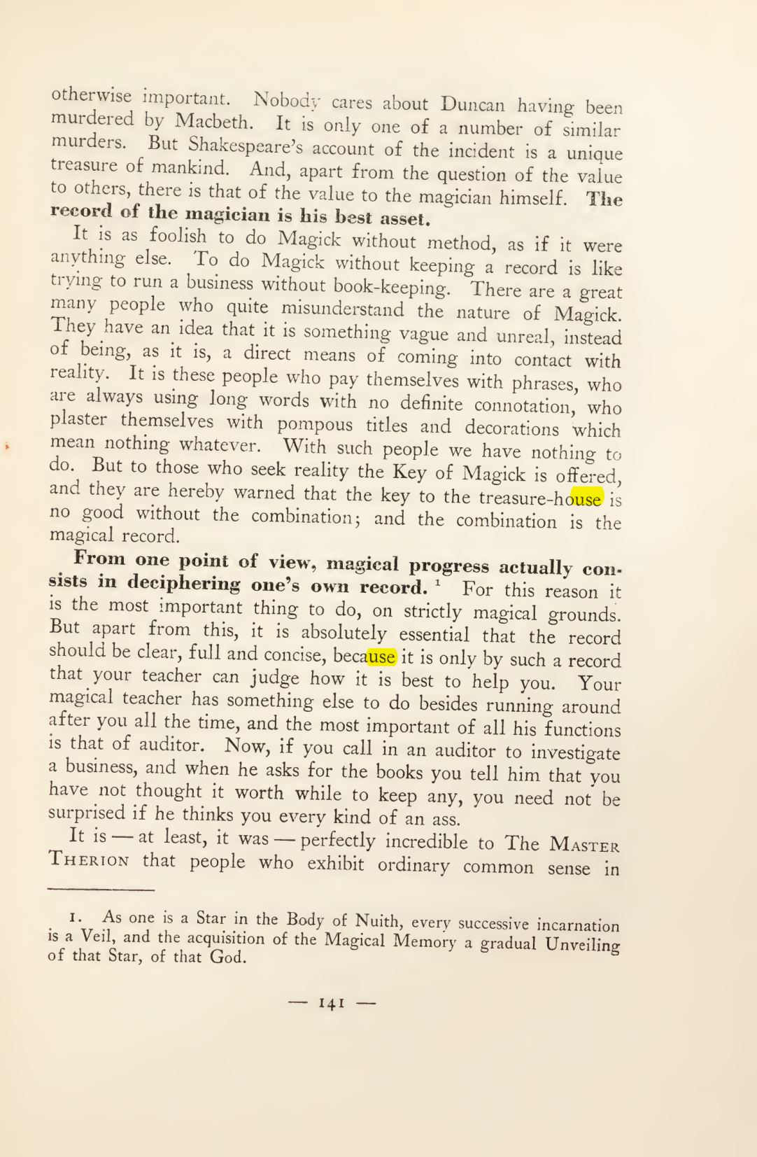 Original scan of Magick in Theory and Practice (Section 2), PDF page 21
