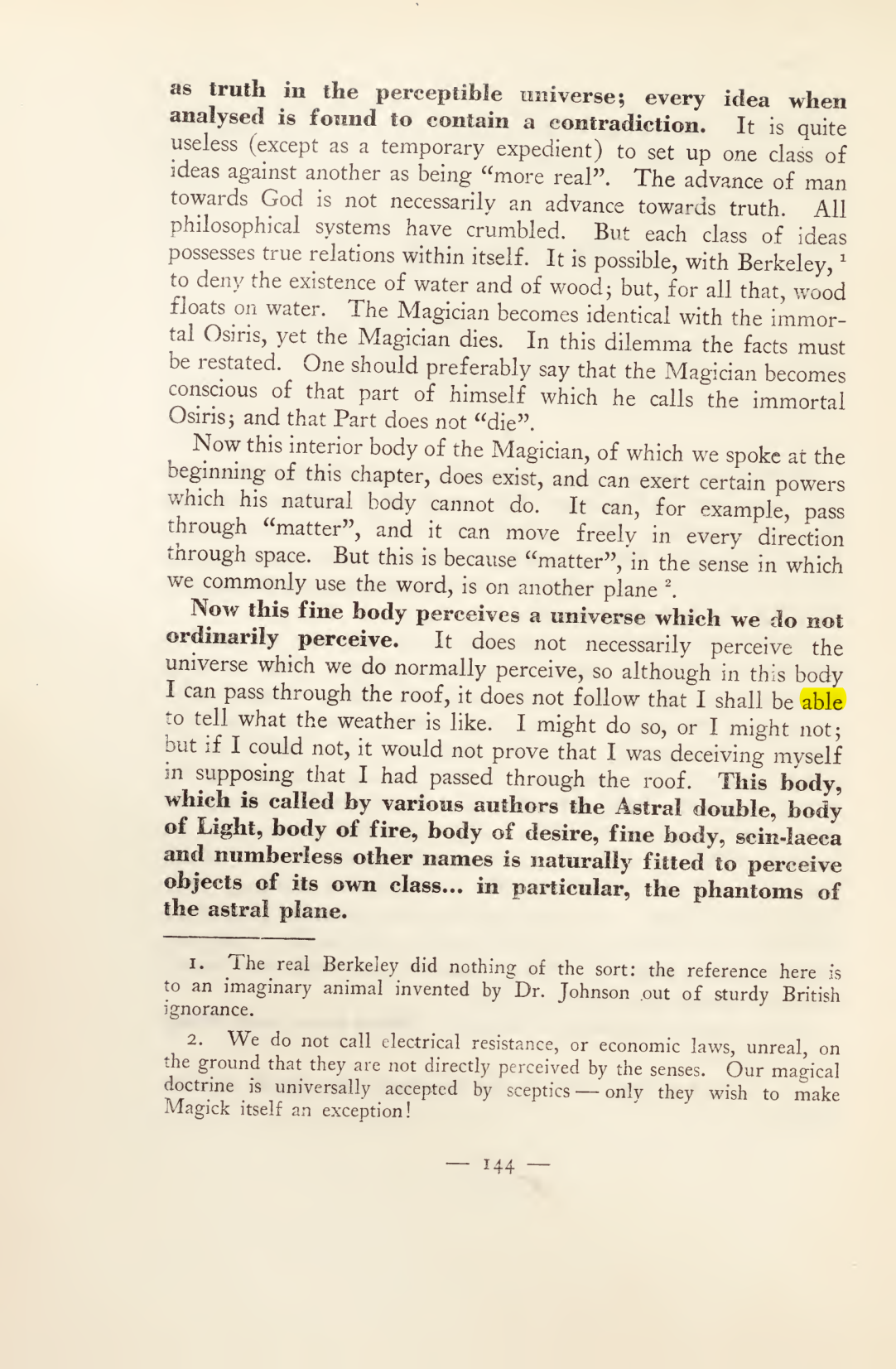 Original scan of Magick in Theory and Practice (Section 2), PDF page 24