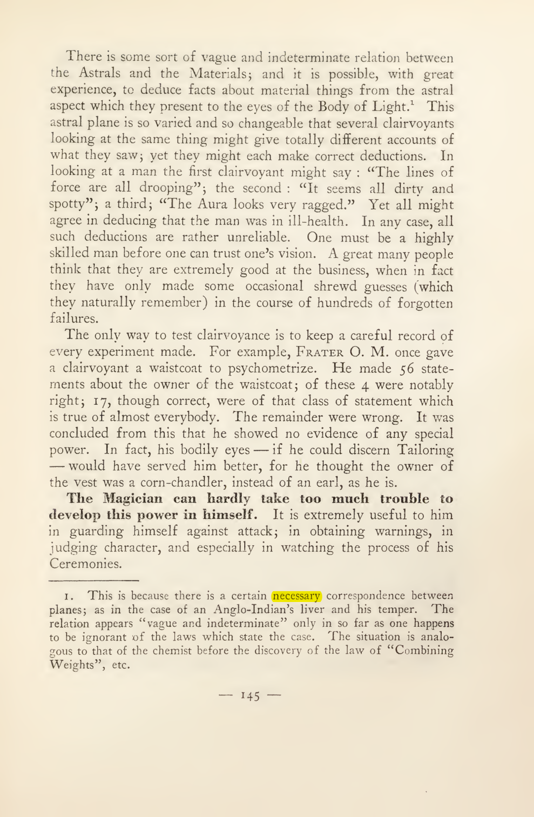 Original scan of Magick in Theory and Practice (Section 2), PDF page 25