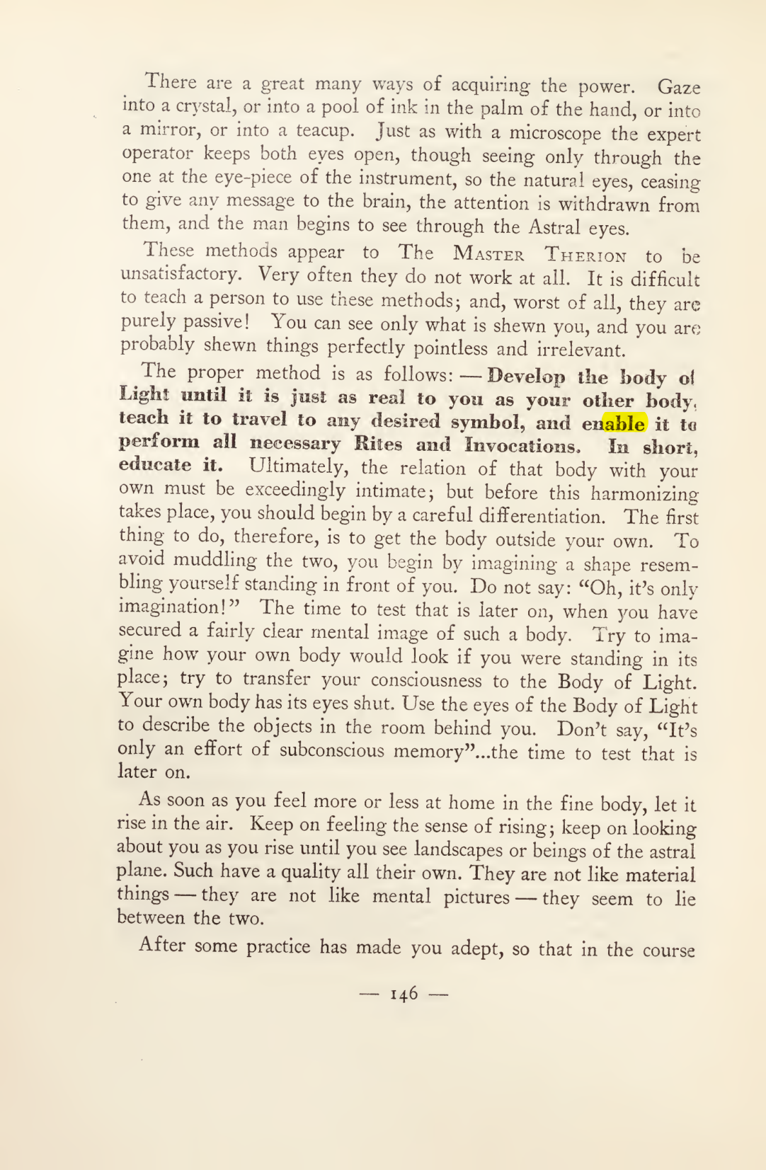 Original scan of Magick in Theory and Practice (Section 2), PDF page 26