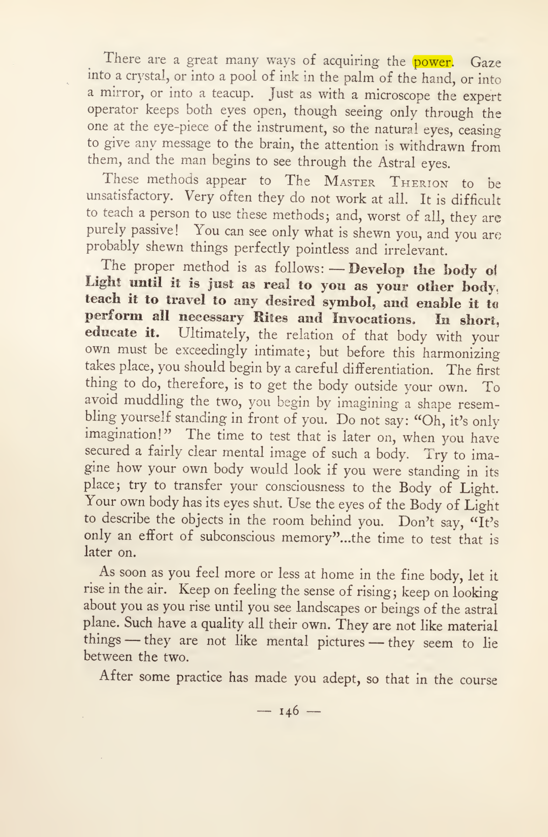 Original scan of Magick in Theory and Practice (Section 2), PDF page 26