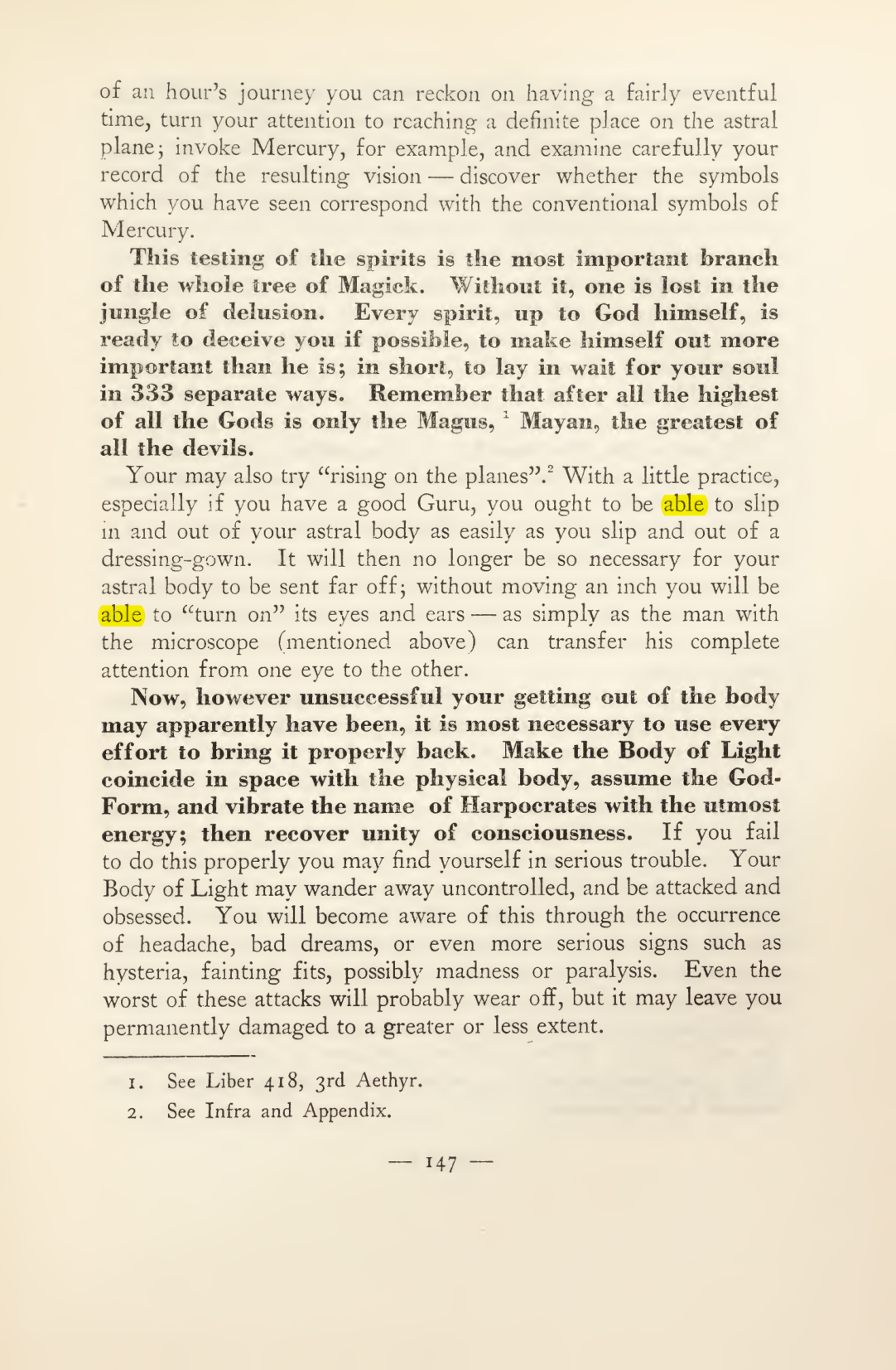 Original scan of Magick in Theory and Practice (Section 2), PDF page 27