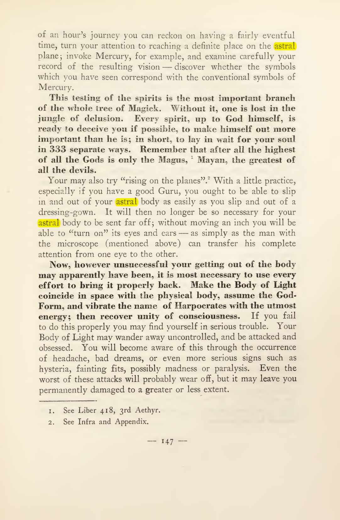 Original scan of Magick in Theory and Practice (Section 2), PDF page 27