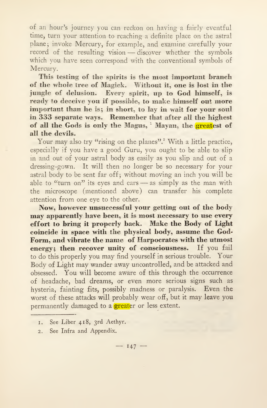 Original scan of Magick in Theory and Practice (Section 2), PDF page 27