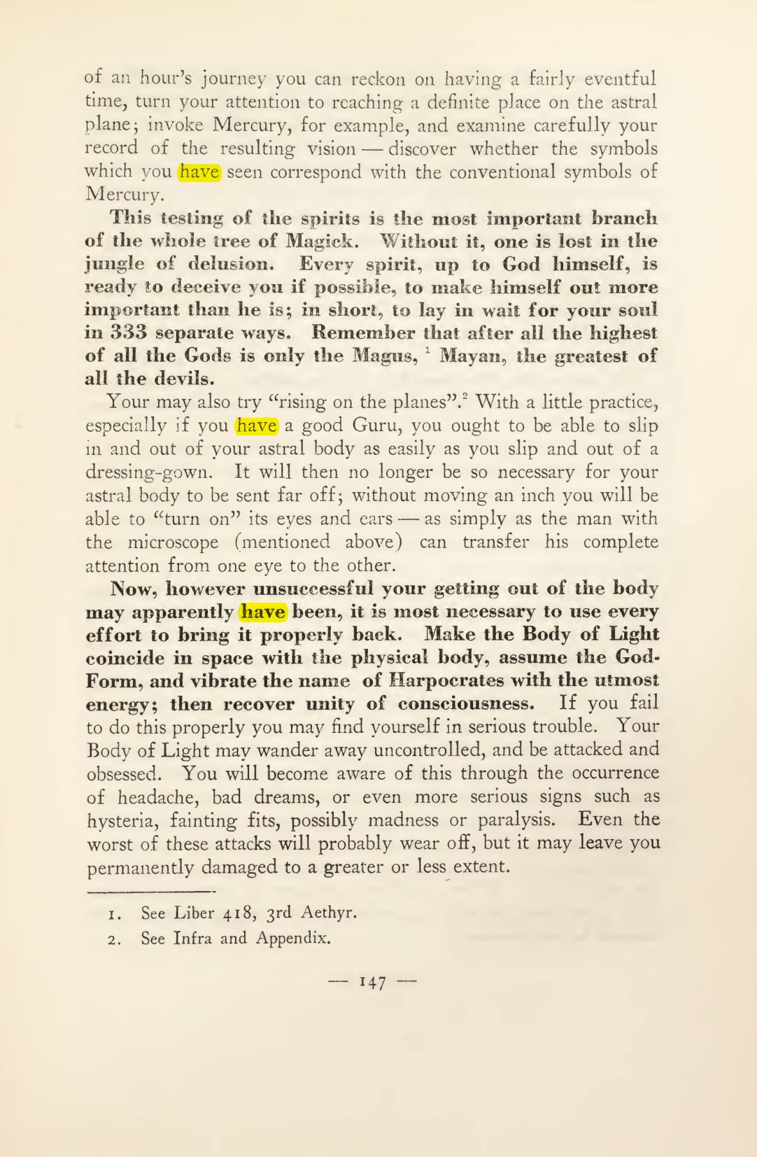 Original scan of Magick in Theory and Practice (Section 2), PDF page 27