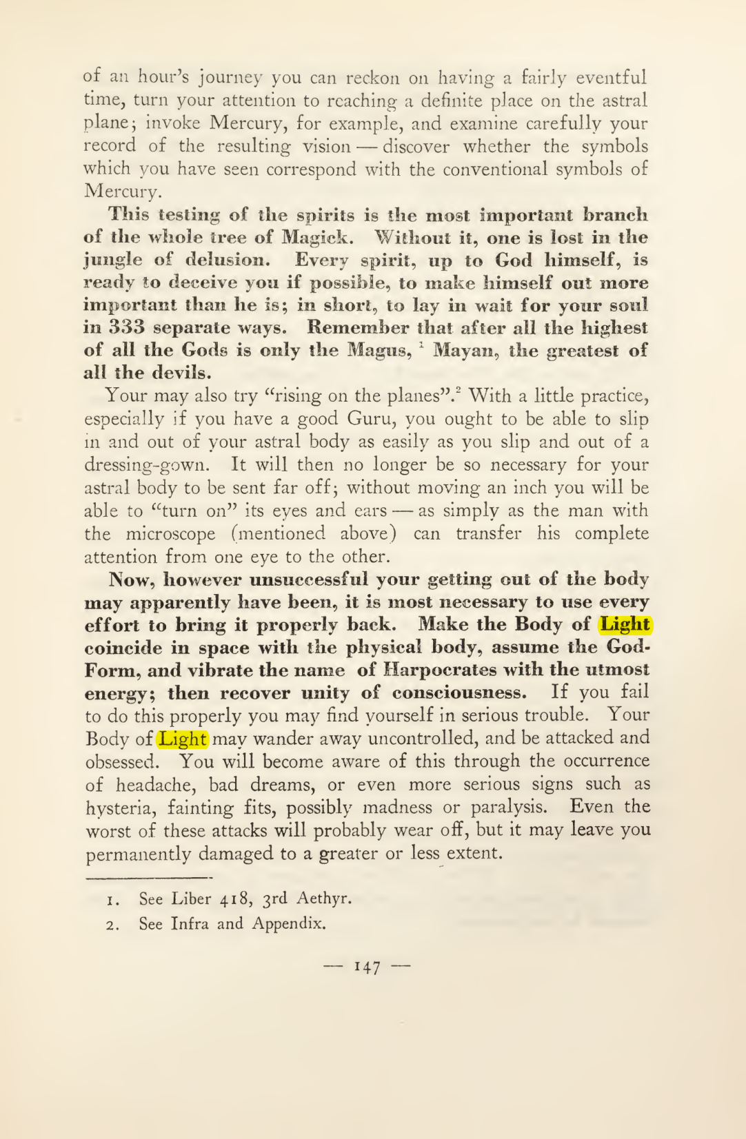 Original scan of Magick in Theory and Practice (Section 2), PDF page 27