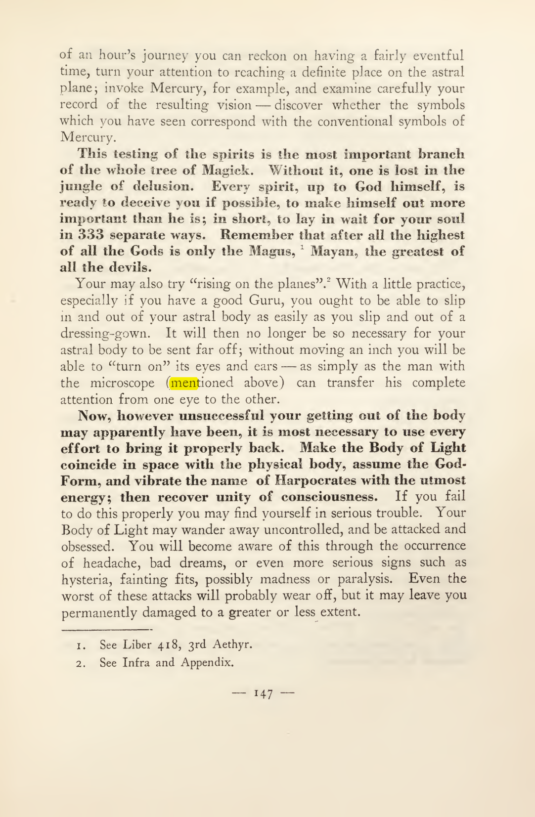 Original scan of Magick in Theory and Practice (Section 2), PDF page 27