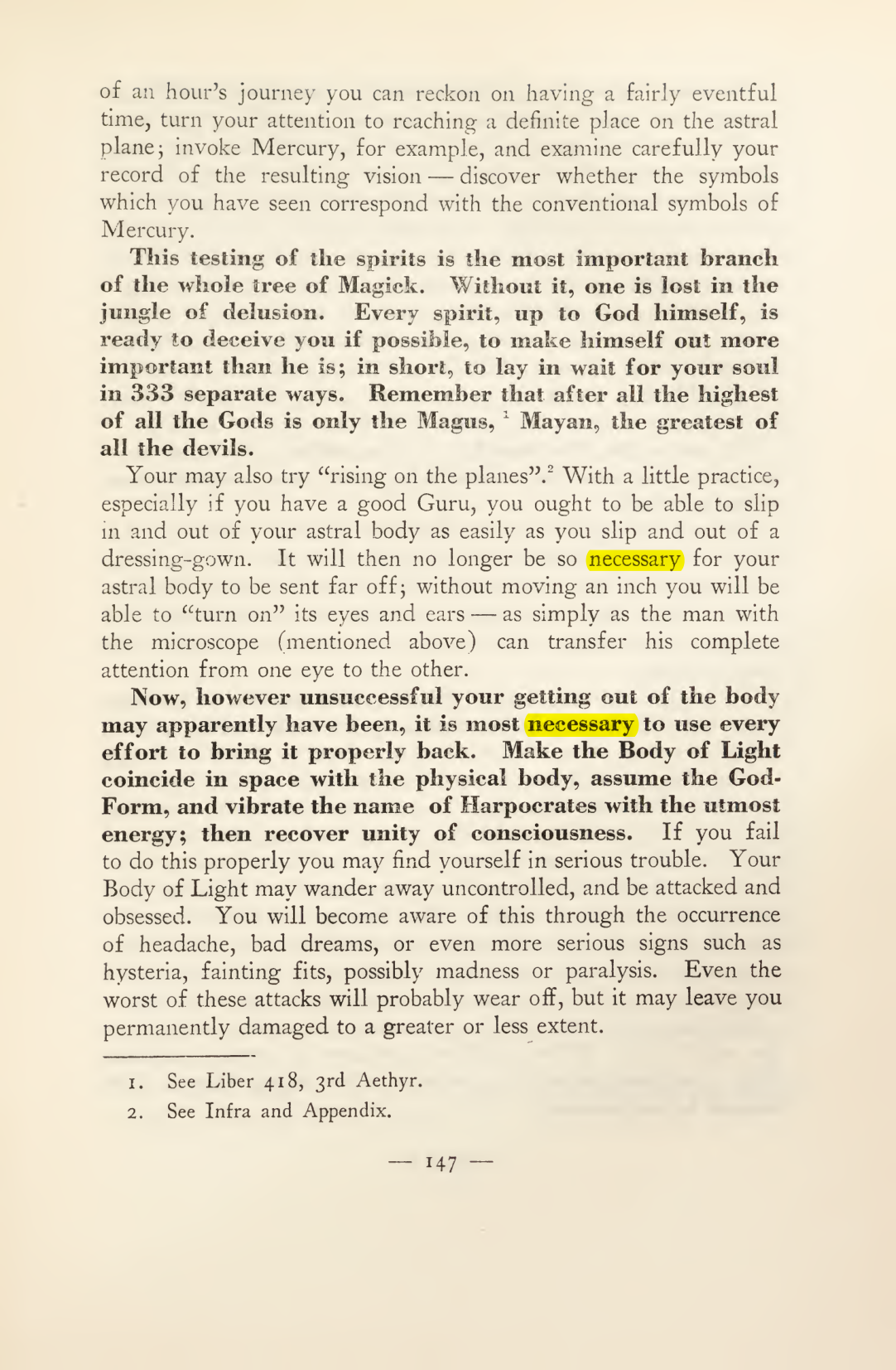 Original scan of Magick in Theory and Practice (Section 2), PDF page 27