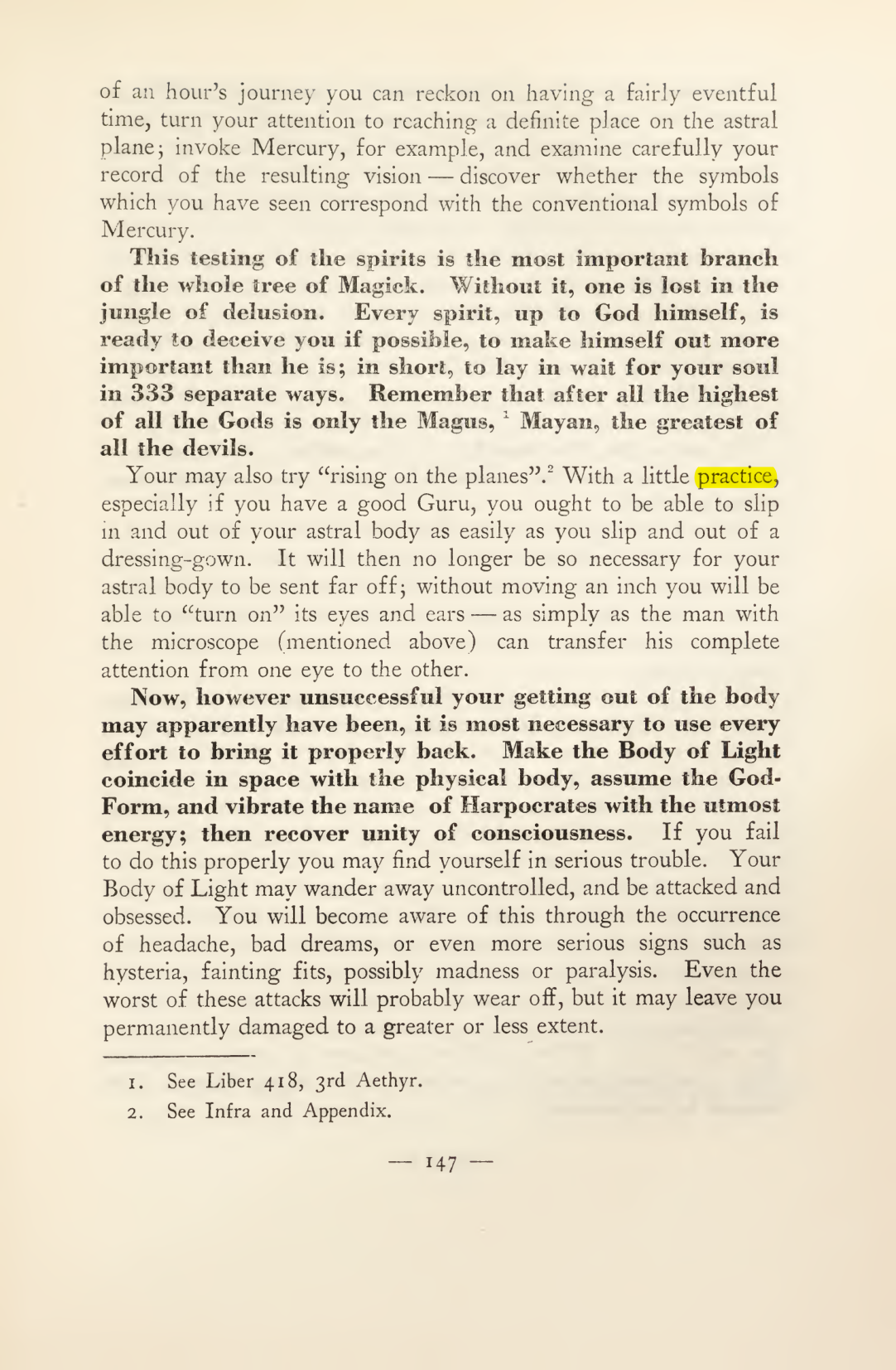 Original scan of Magick in Theory and Practice (Section 2), PDF page 27