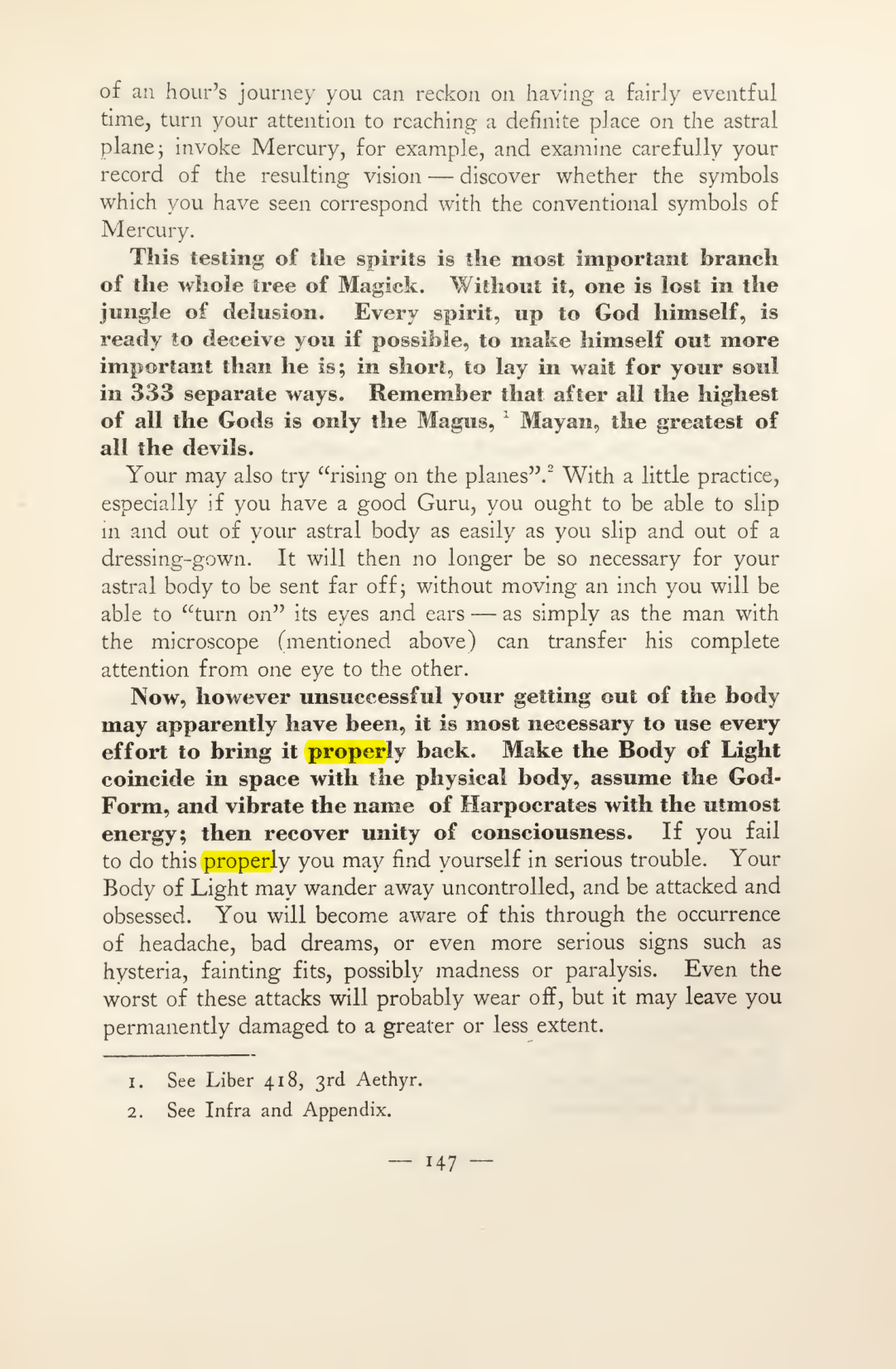 Original scan of Magick in Theory and Practice (Section 2), PDF page 27