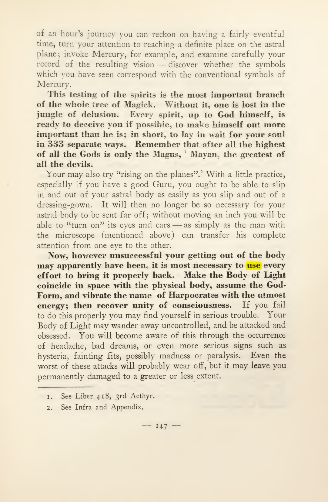 Original scan of Magick in Theory and Practice (Section 2), PDF page 27