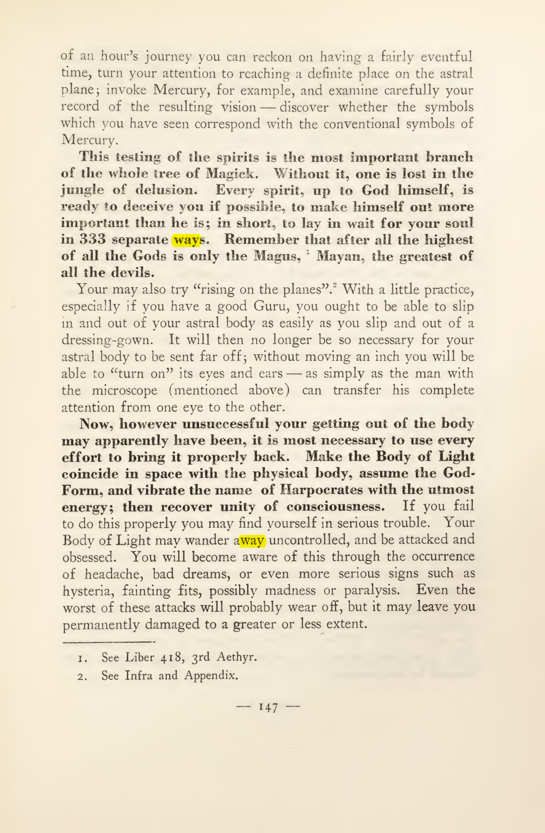 Original scan of Magick in Theory and Practice (Section 2), PDF page 27