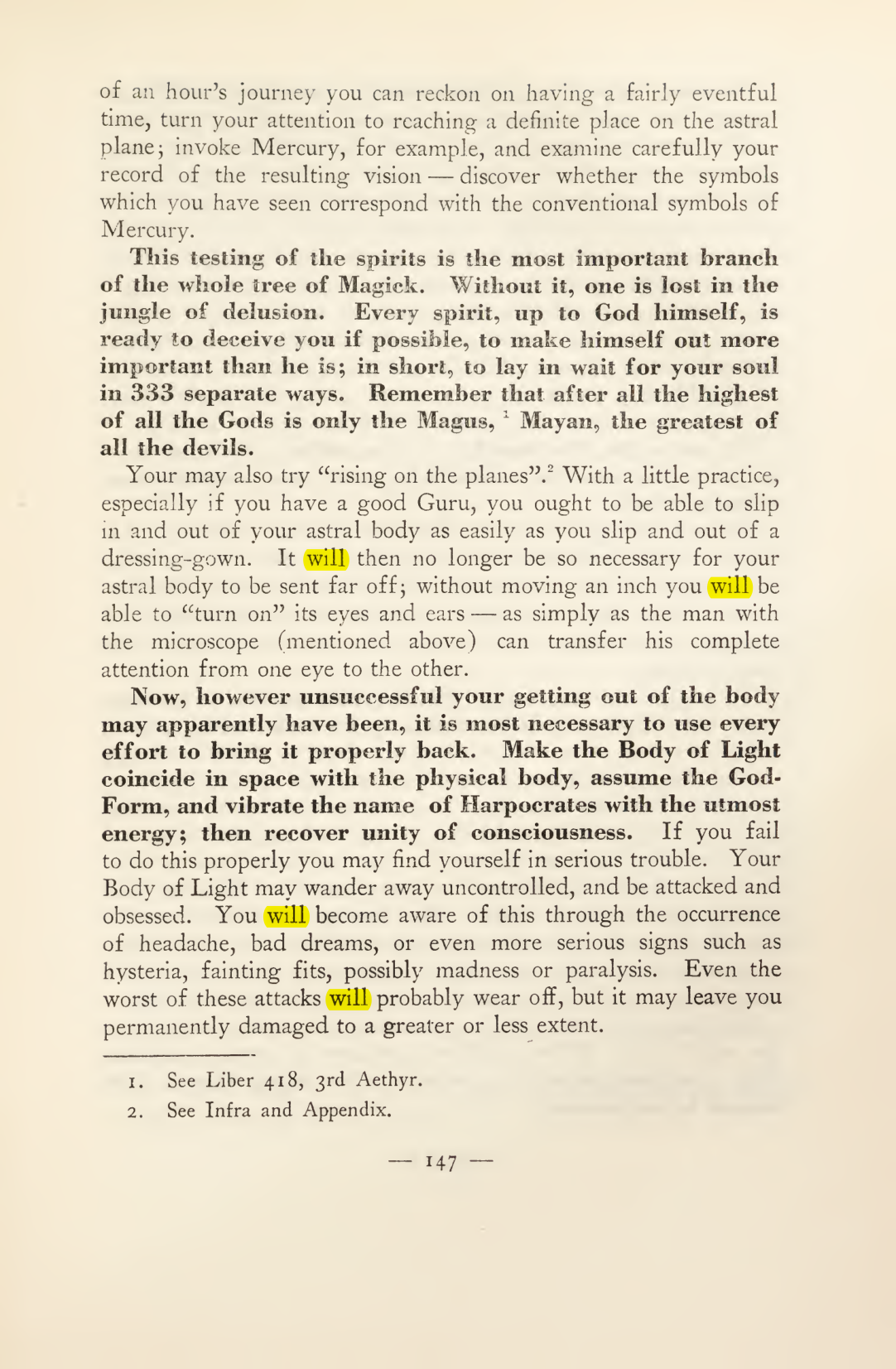Original scan of Magick in Theory and Practice (Section 2), PDF page 27