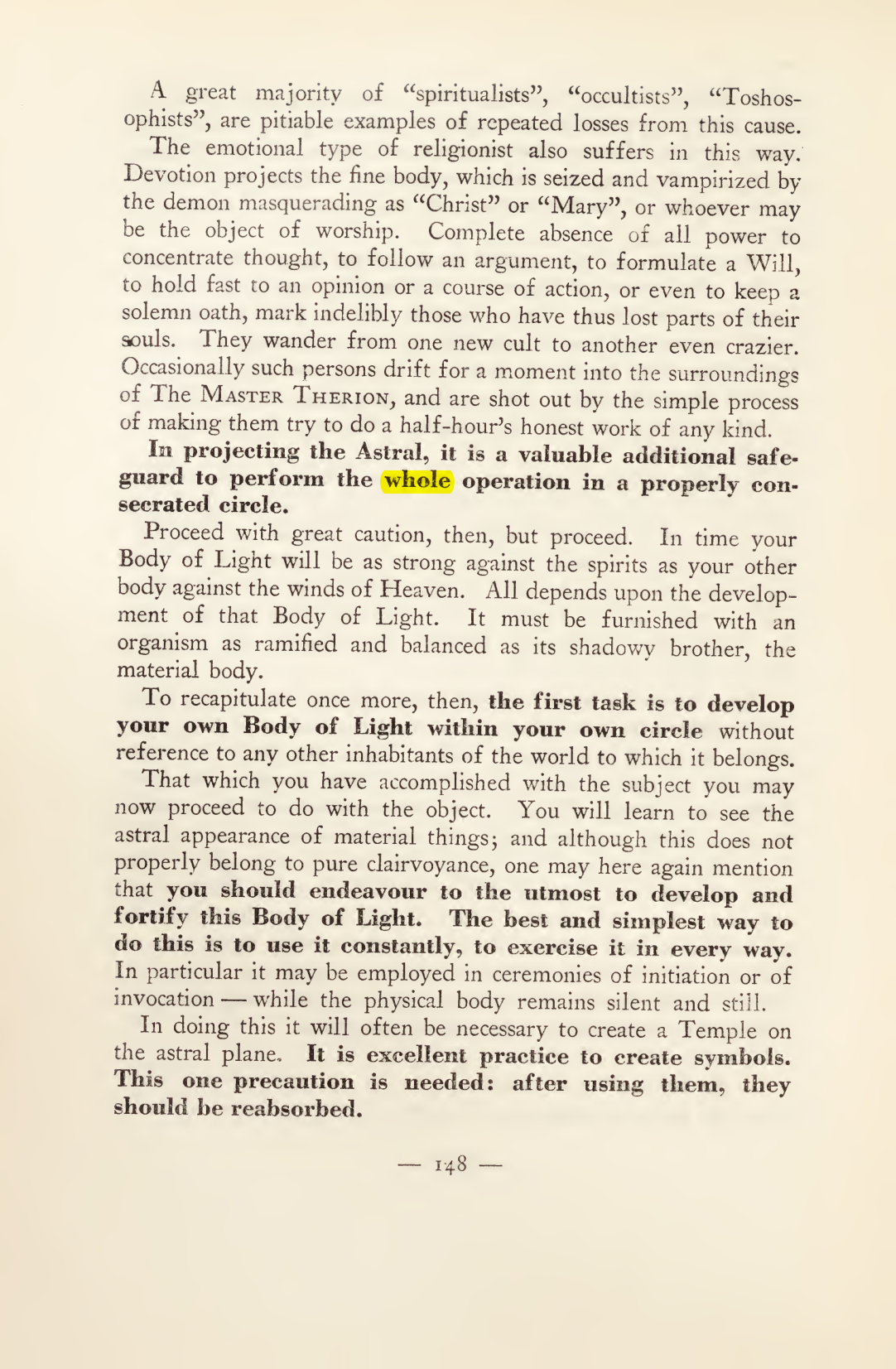 Original scan of Magick in Theory and Practice (Section 2), PDF page 28
