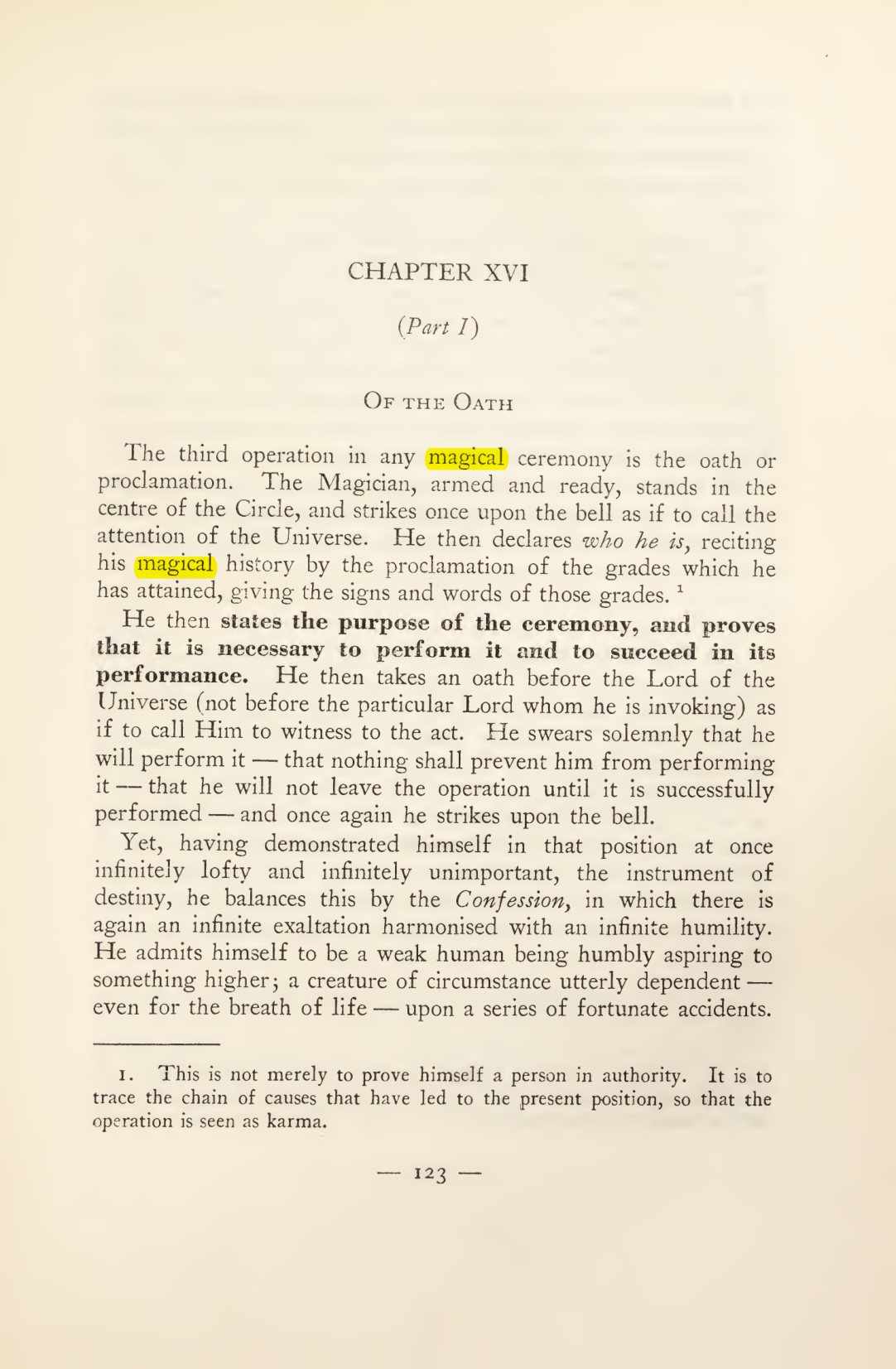 Original scan of Magick in Theory and Practice (Section 2), PDF page 3
