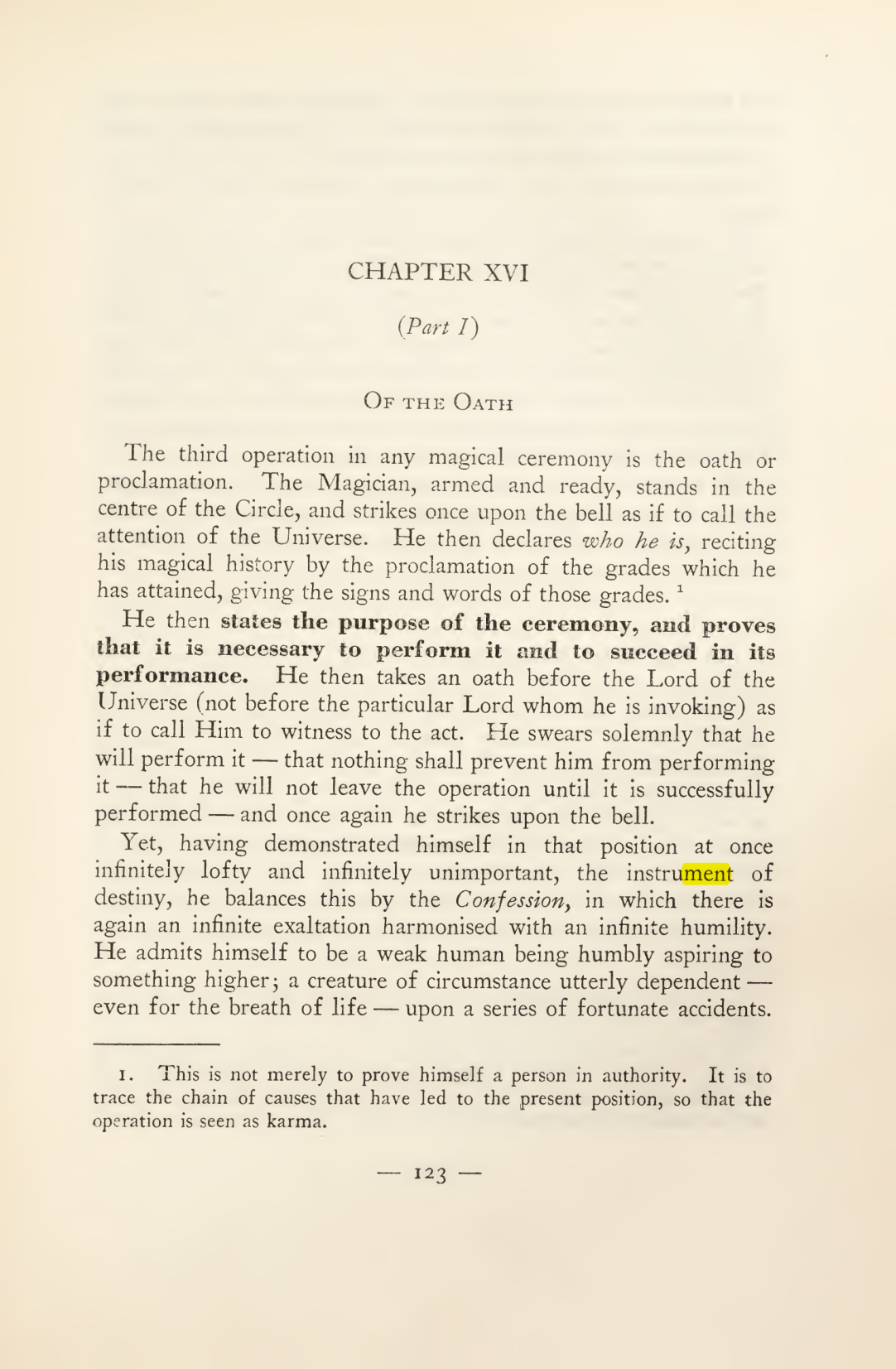 Original scan of Magick in Theory and Practice (Section 2), PDF page 3