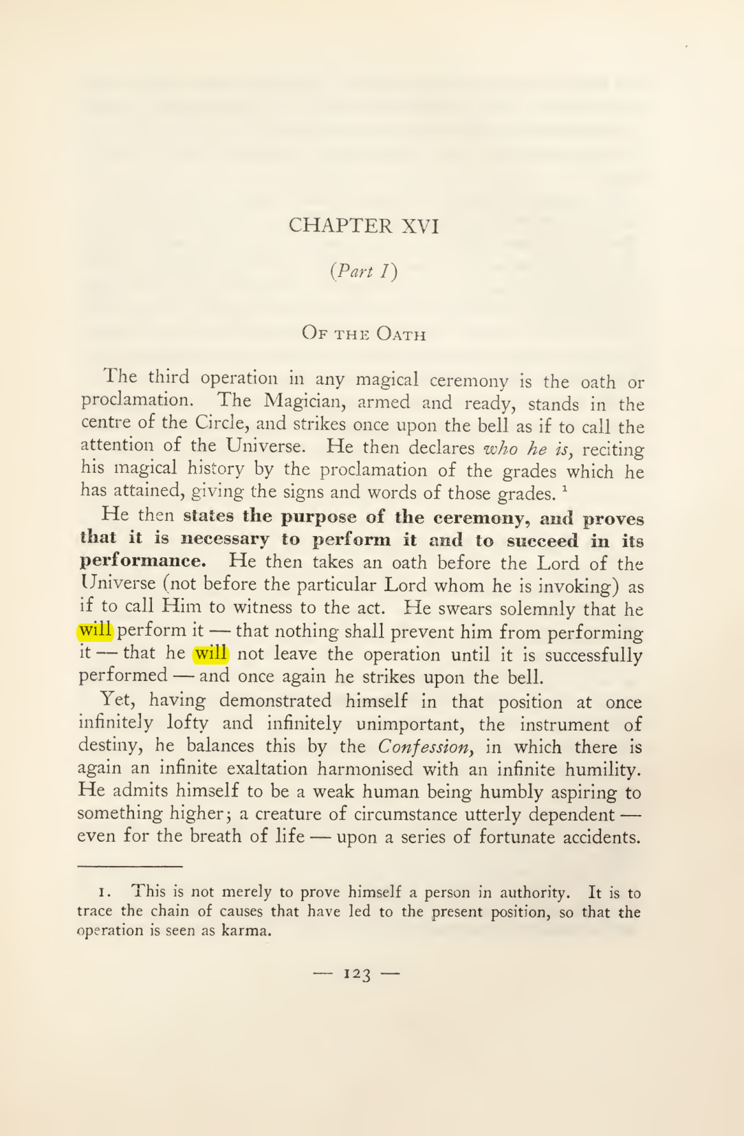 Original scan of Magick in Theory and Practice (Section 2), PDF page 3