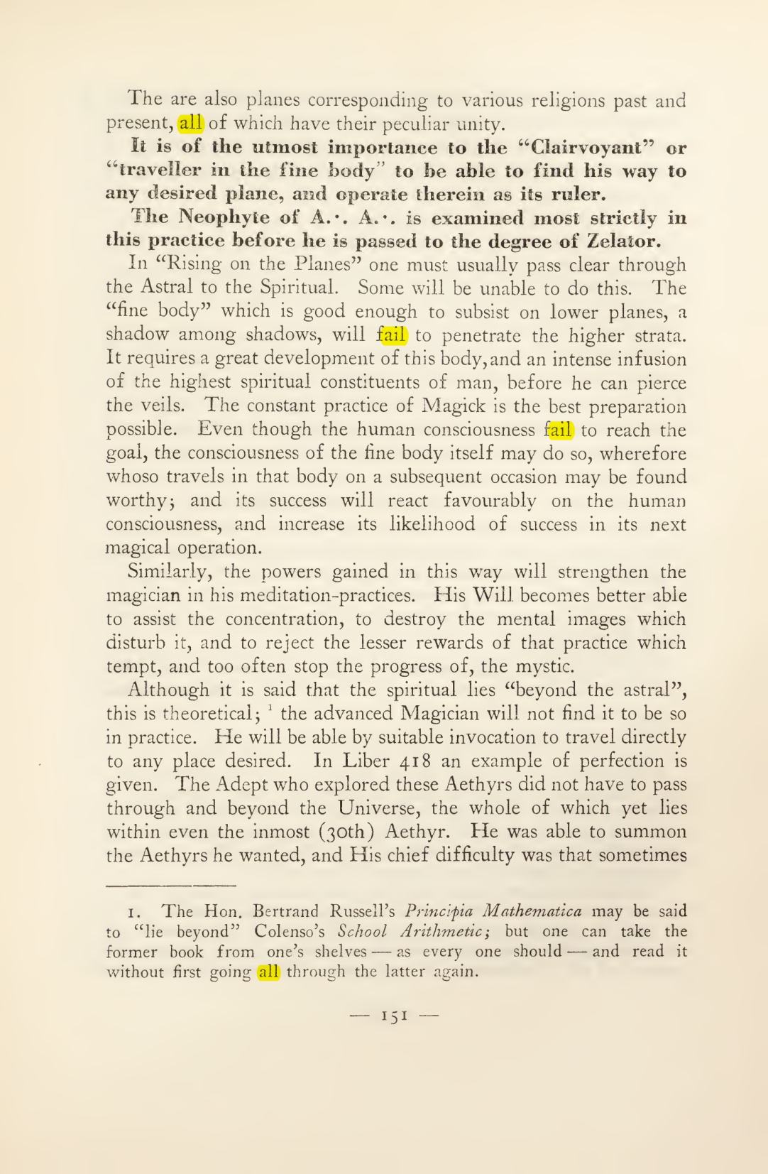 Original scan of Magick in Theory and Practice (Section 2), PDF page 31