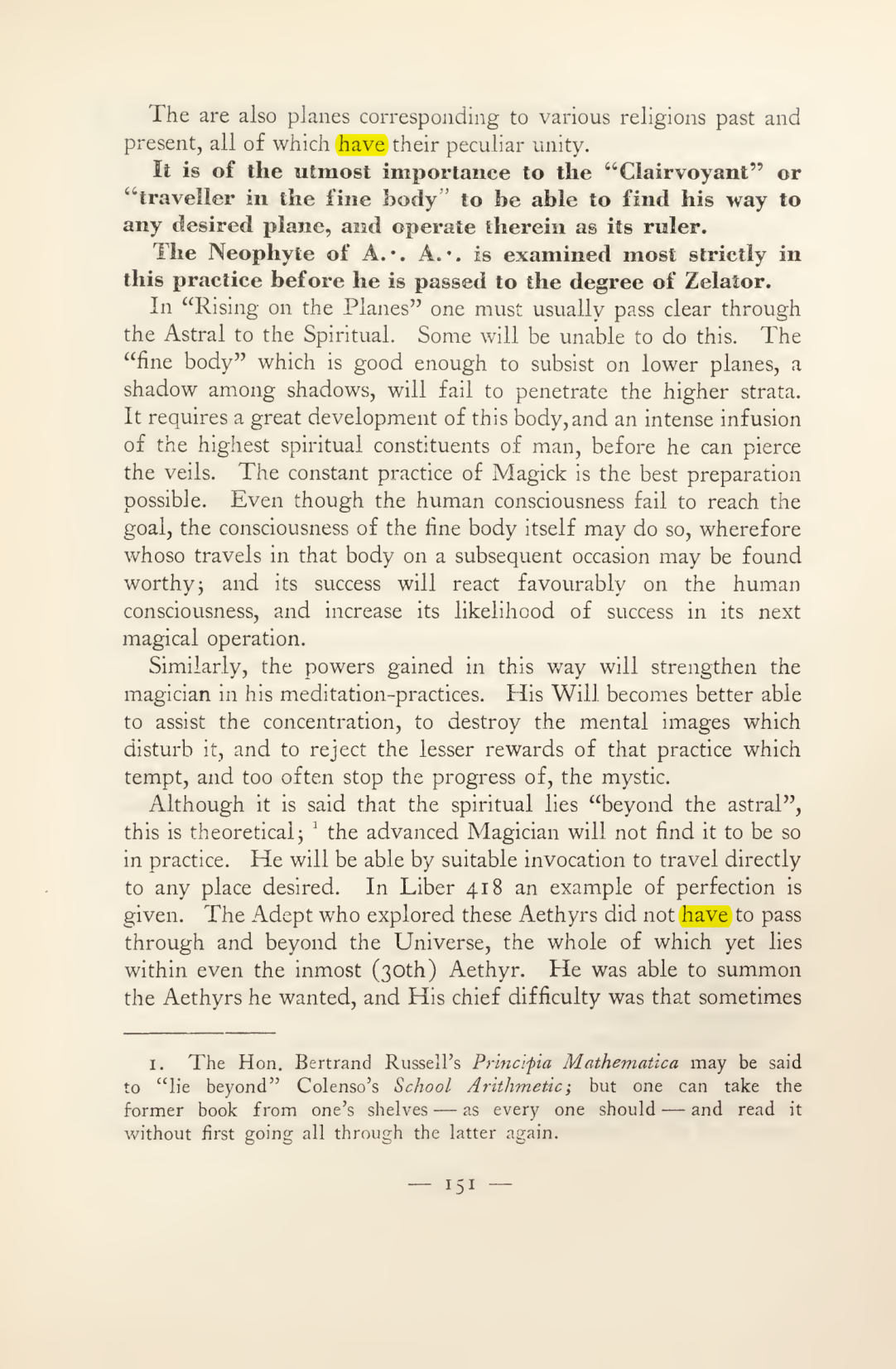 Original scan of Magick in Theory and Practice (Section 2), PDF page 31