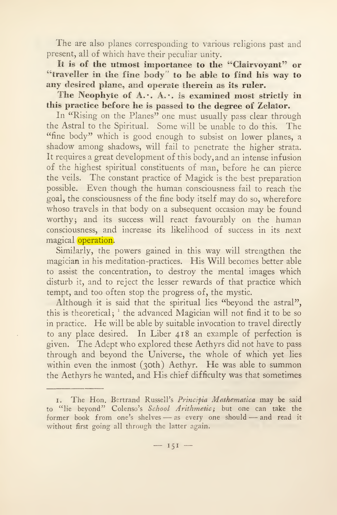 Original scan of Magick in Theory and Practice (Section 2), PDF page 31