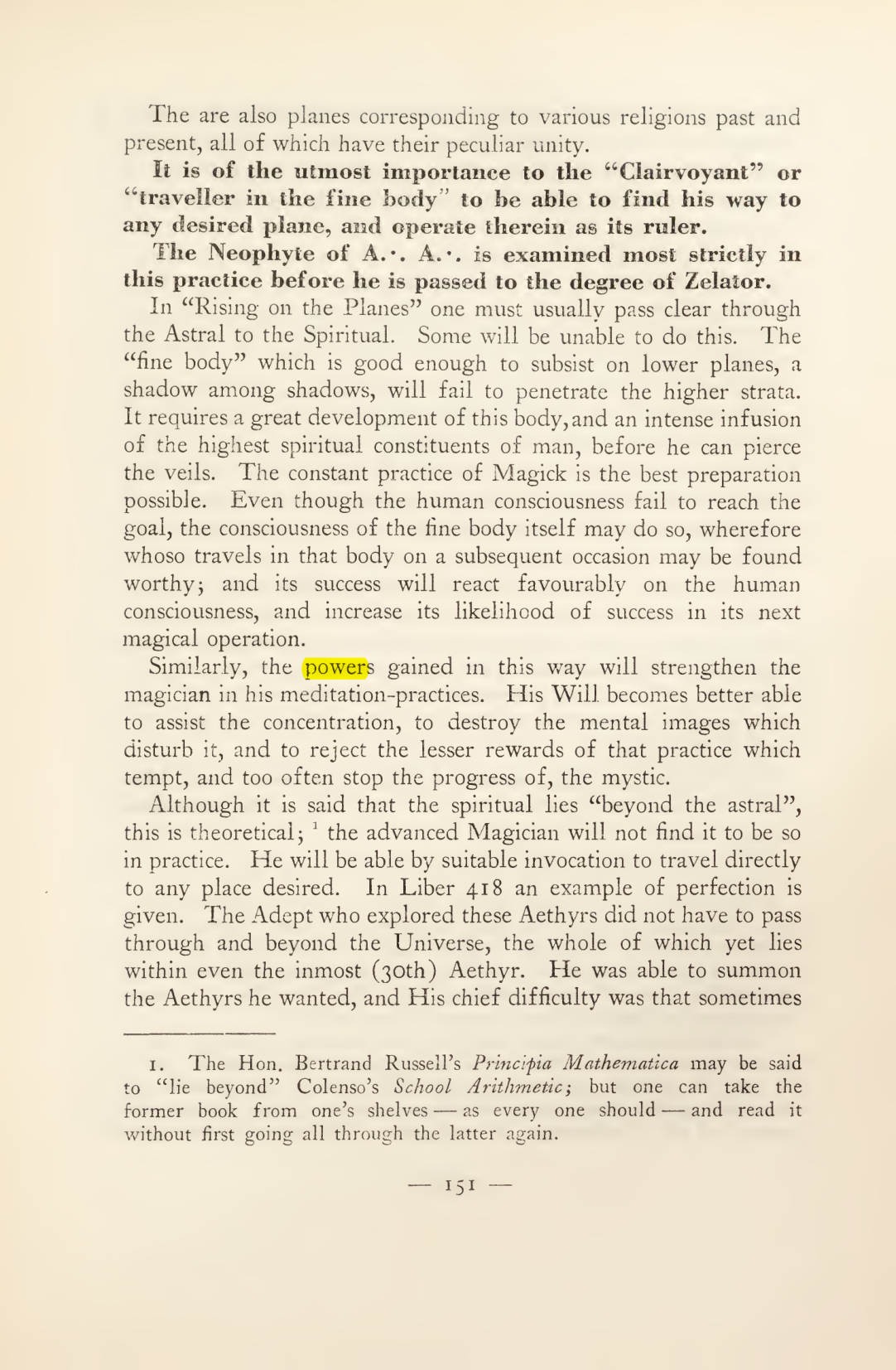 Original scan of Magick in Theory and Practice (Section 2), PDF page 31