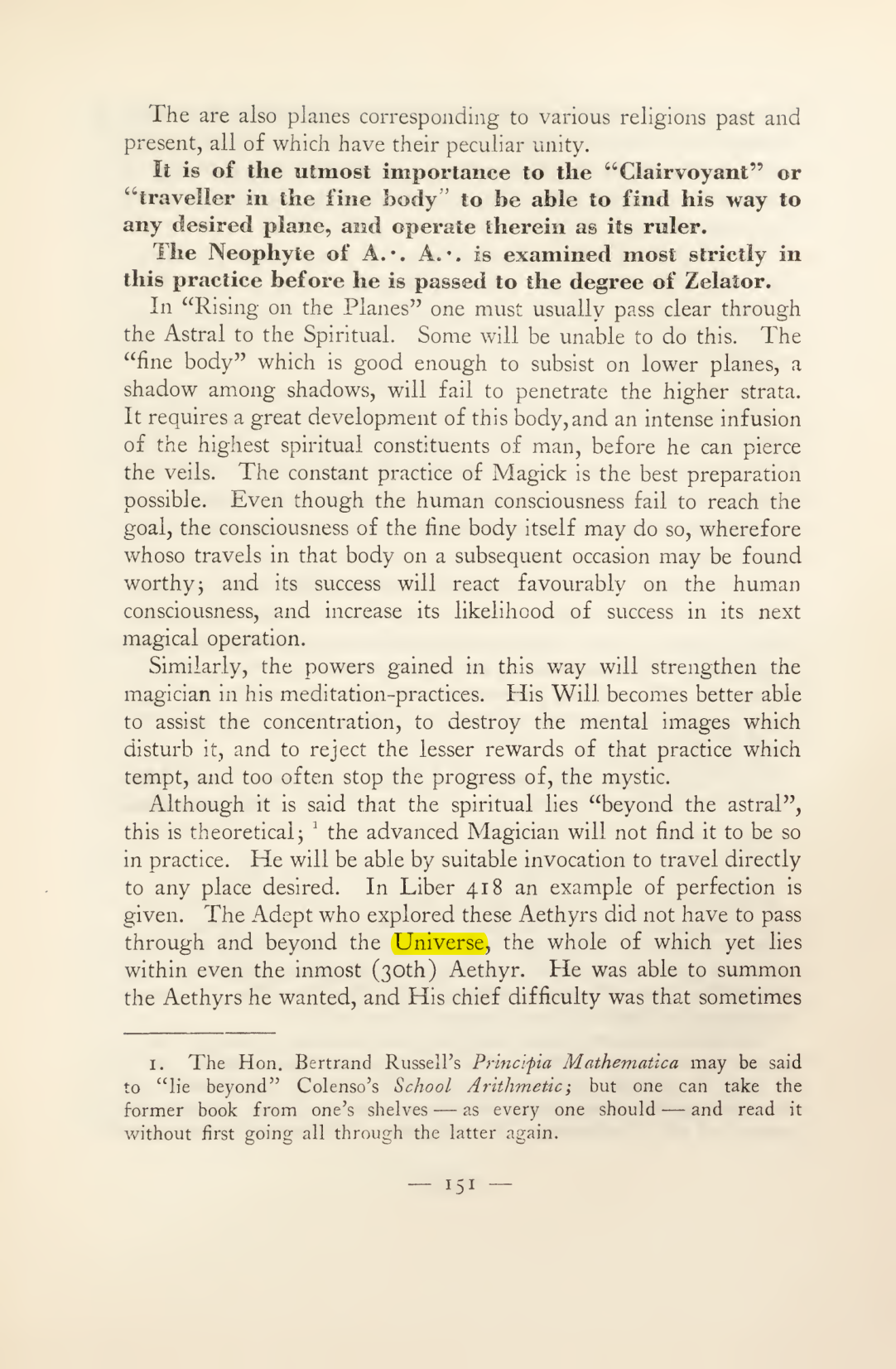 Original scan of Magick in Theory and Practice (Section 2), PDF page 31