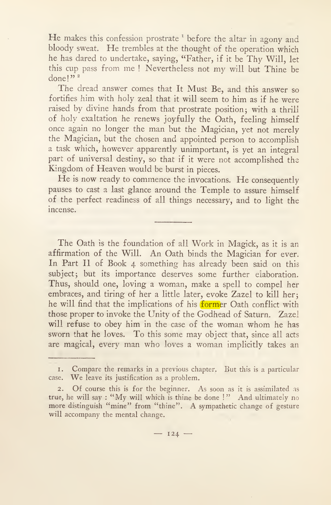 Original scan of Magick in Theory and Practice (Section 2), PDF page 4