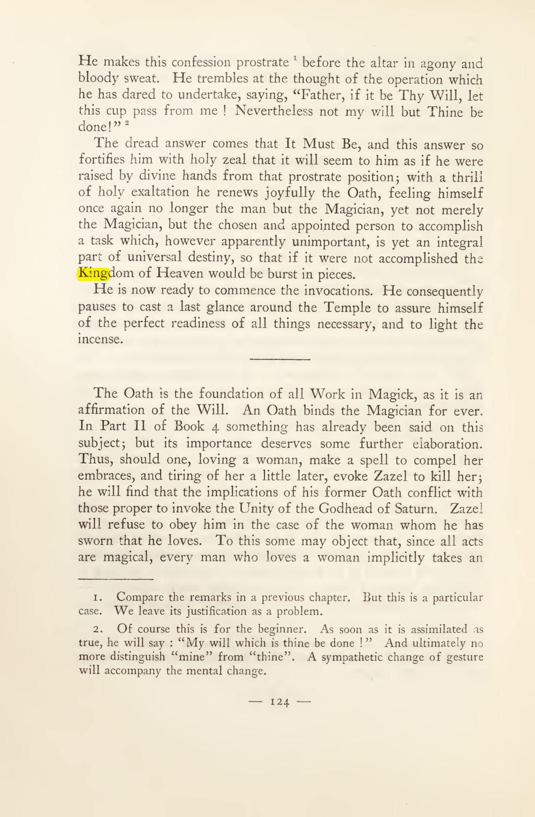 Original scan of Magick in Theory and Practice (Section 2), PDF page 4