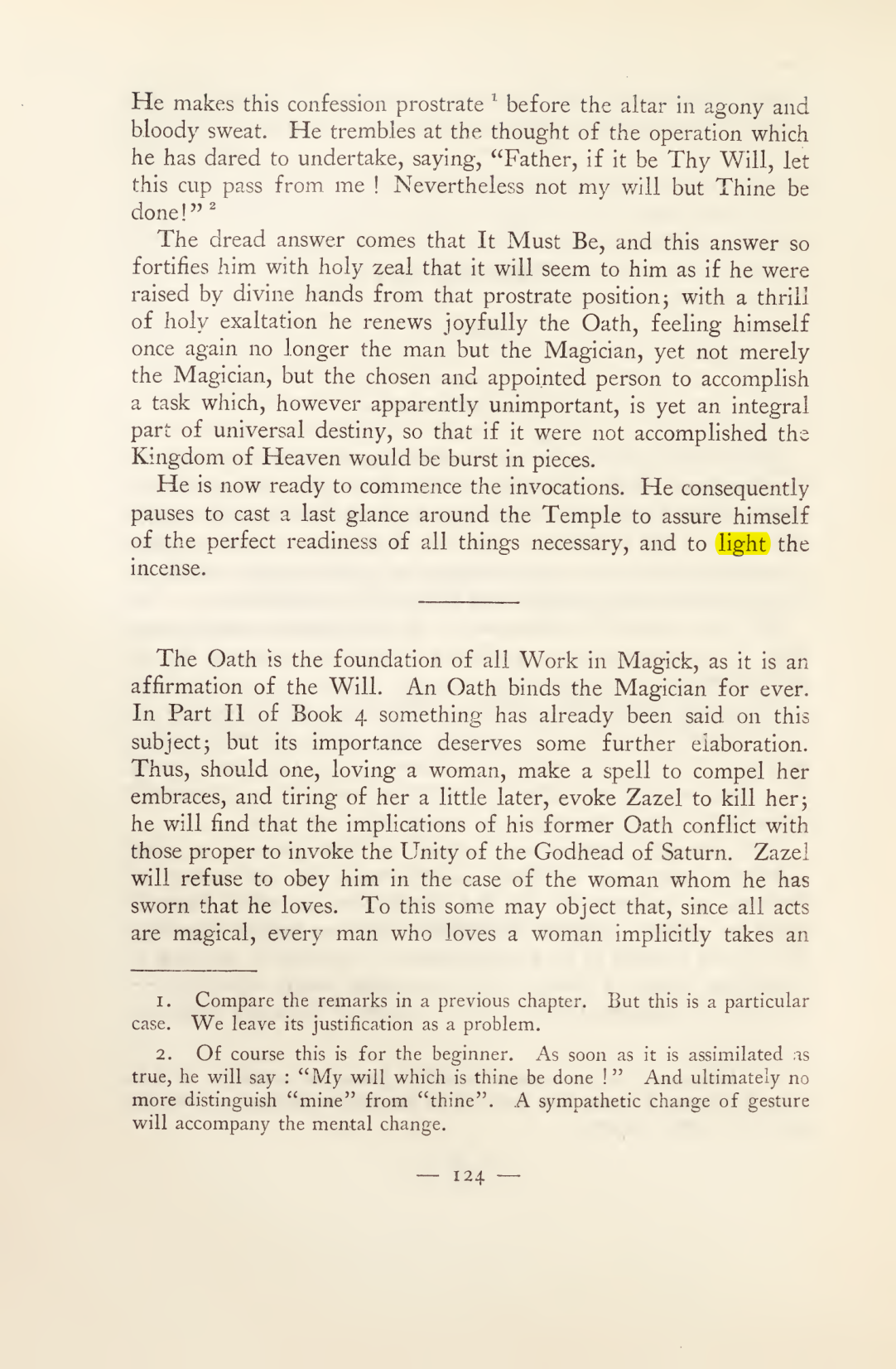 Original scan of Magick in Theory and Practice (Section 2), PDF page 4