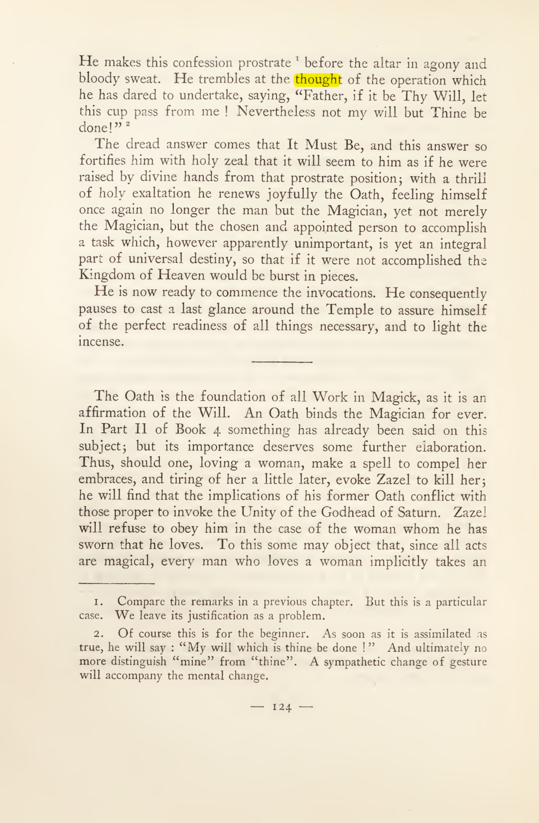 Original scan of Magick in Theory and Practice (Section 2), PDF page 4