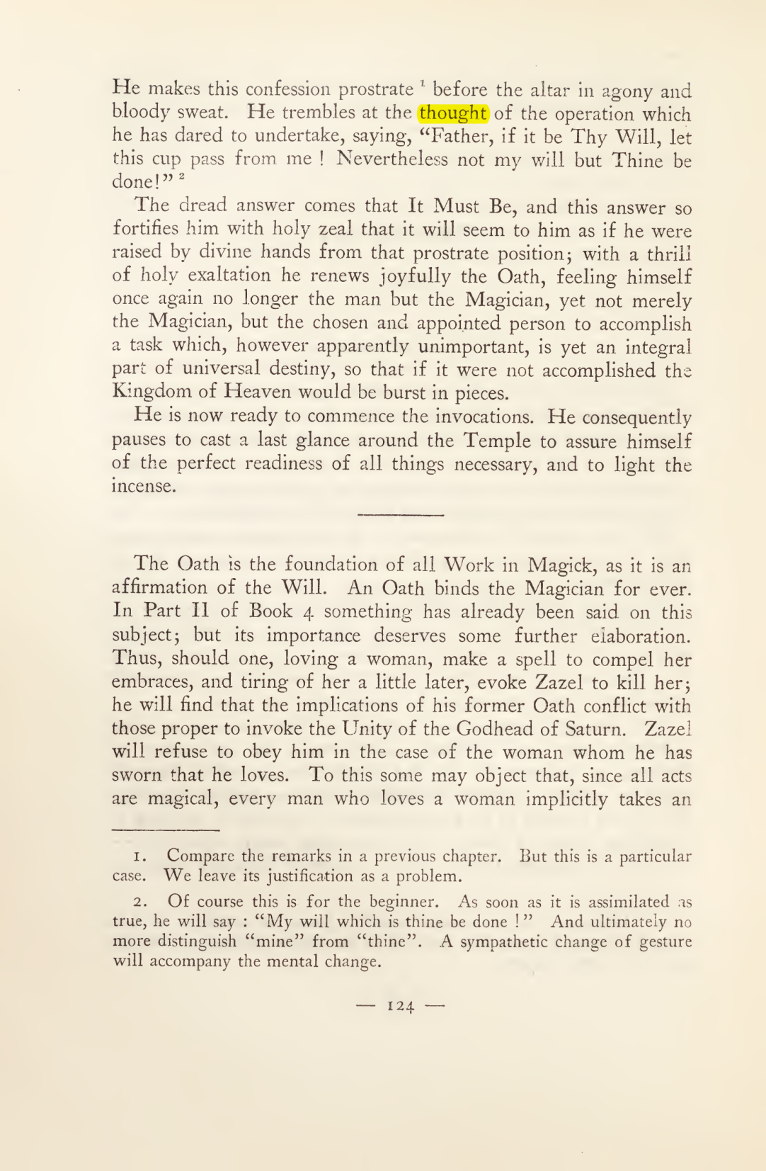 Original scan of Magick in Theory and Practice (Section 2), PDF page 4