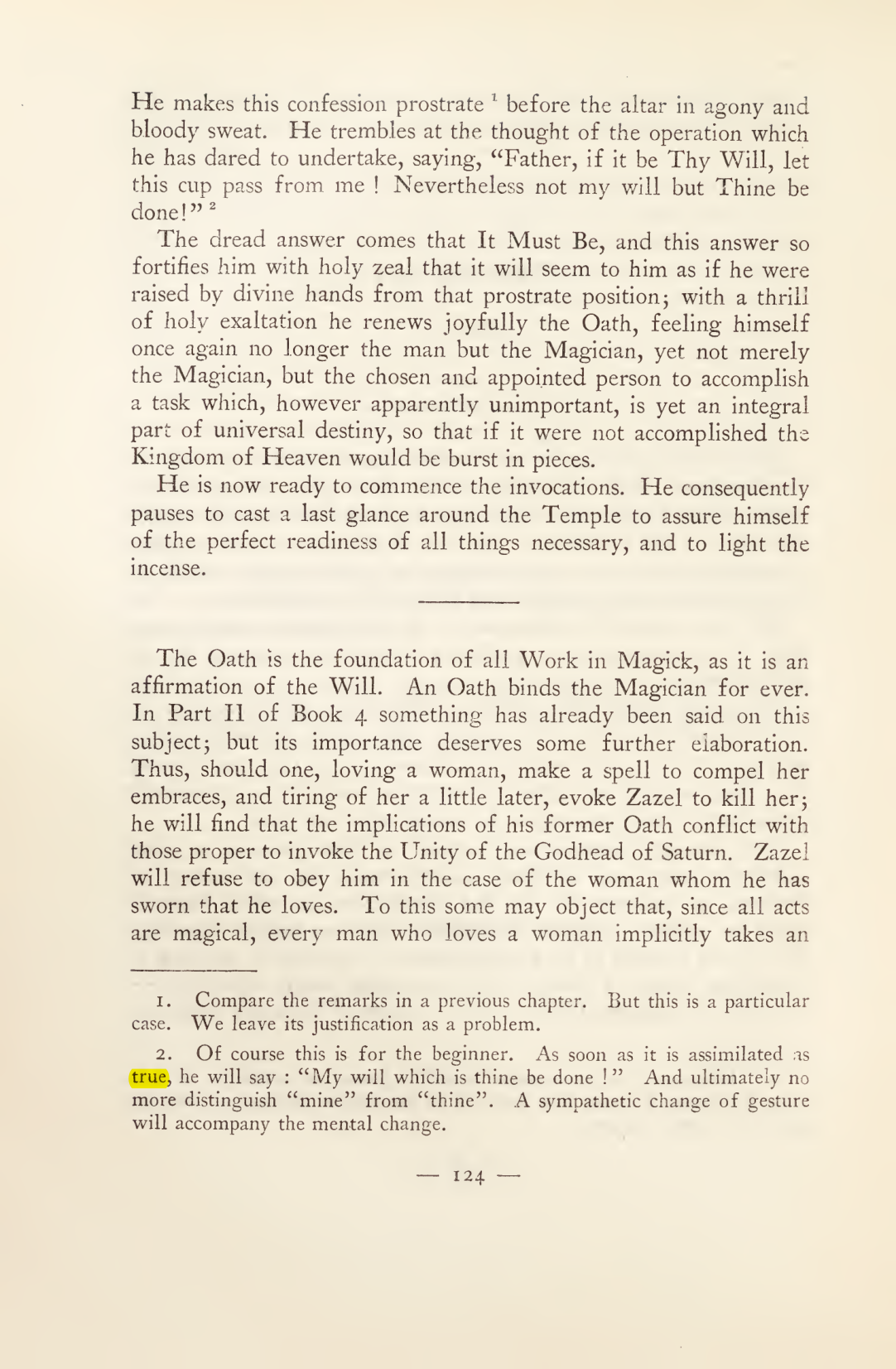 Original scan of Magick in Theory and Practice (Section 2), PDF page 4