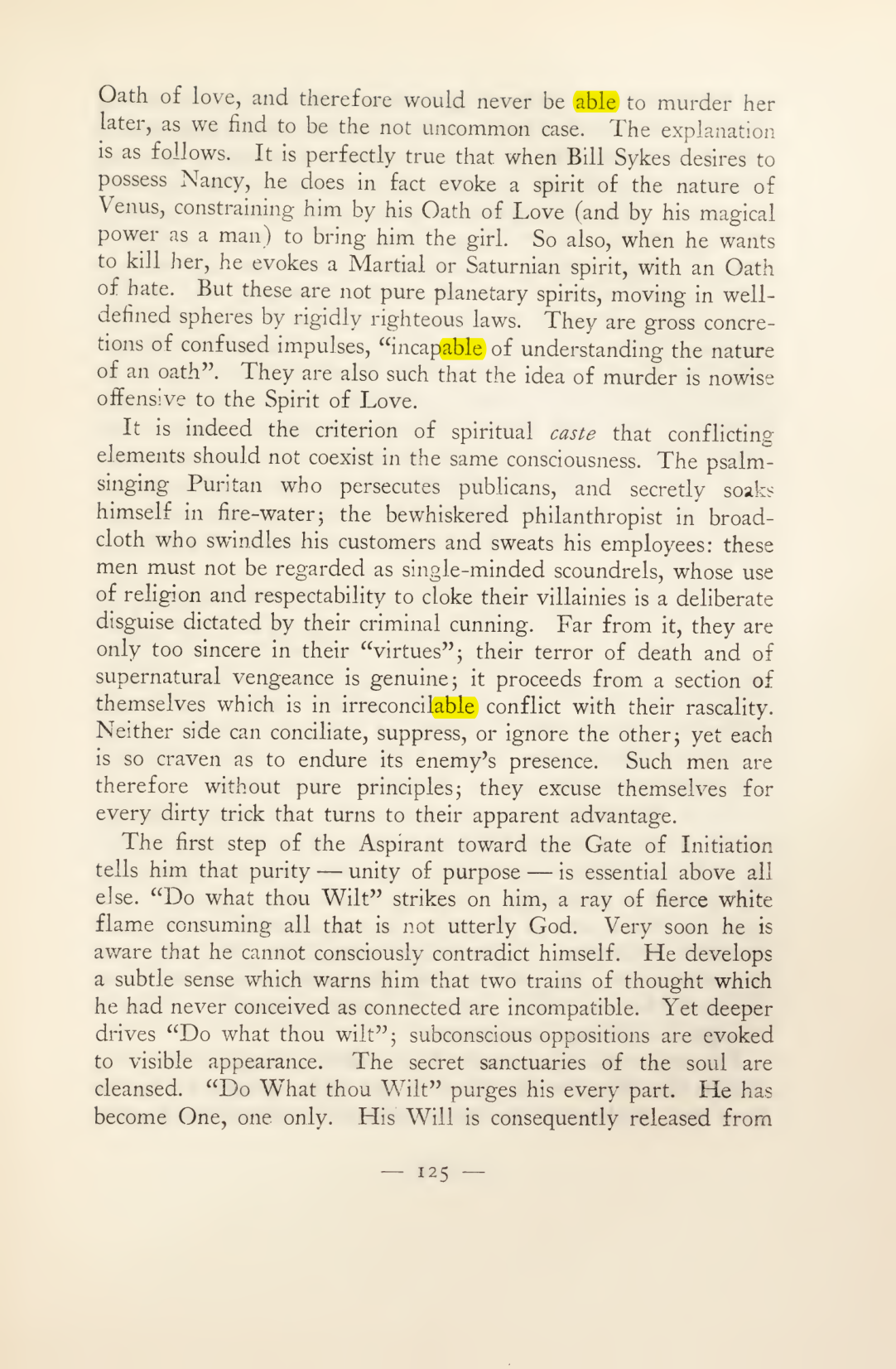 Original scan of Magick in Theory and Practice (Section 2), PDF page 5