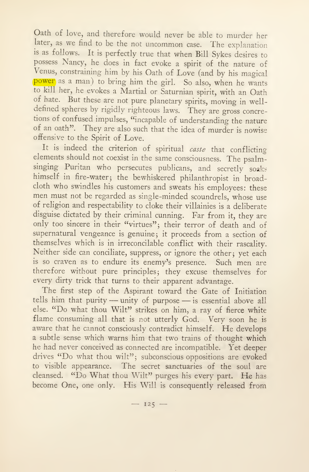 Original scan of Magick in Theory and Practice (Section 2), PDF page 5