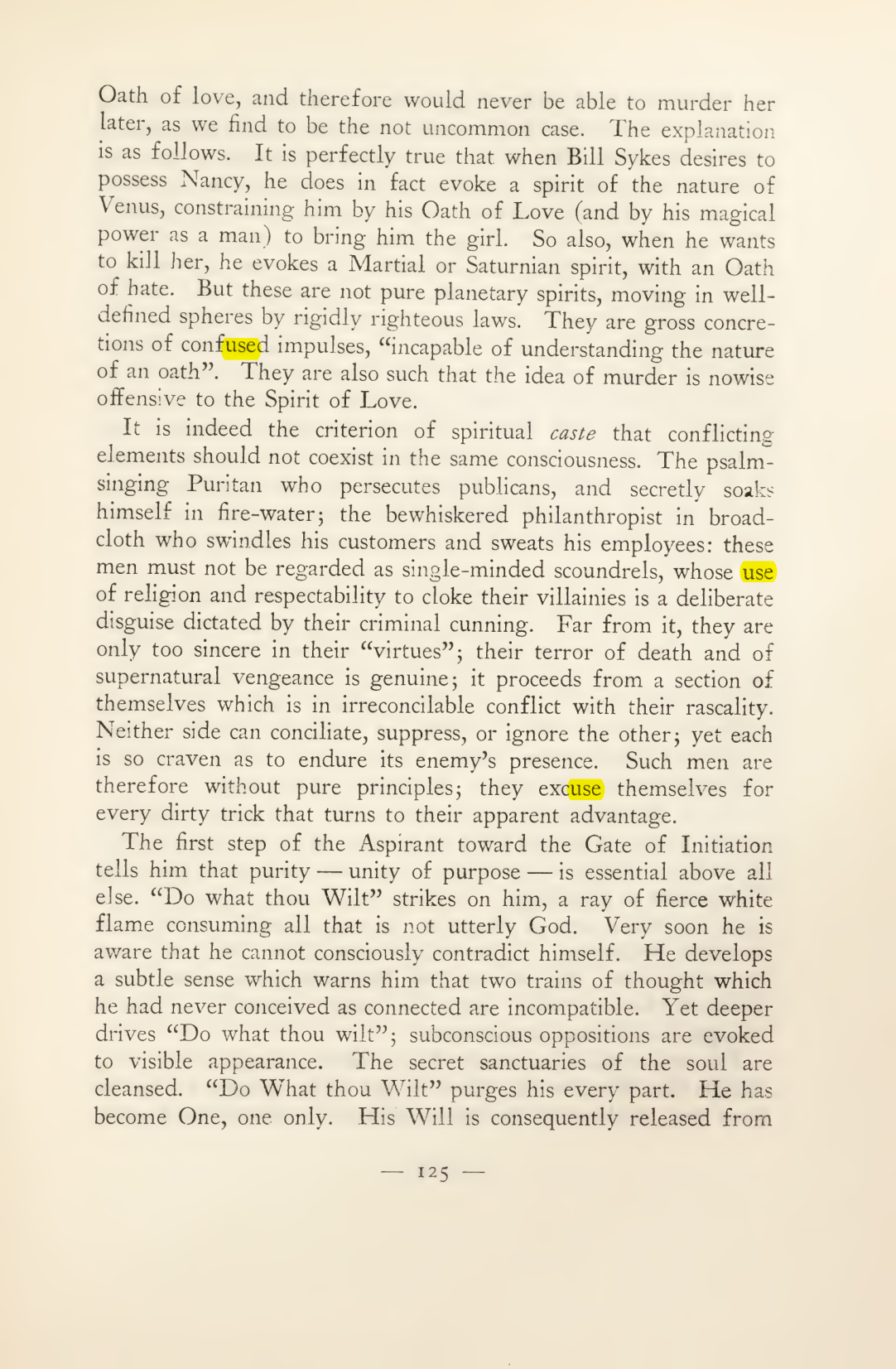 Original scan of Magick in Theory and Practice (Section 2), PDF page 5