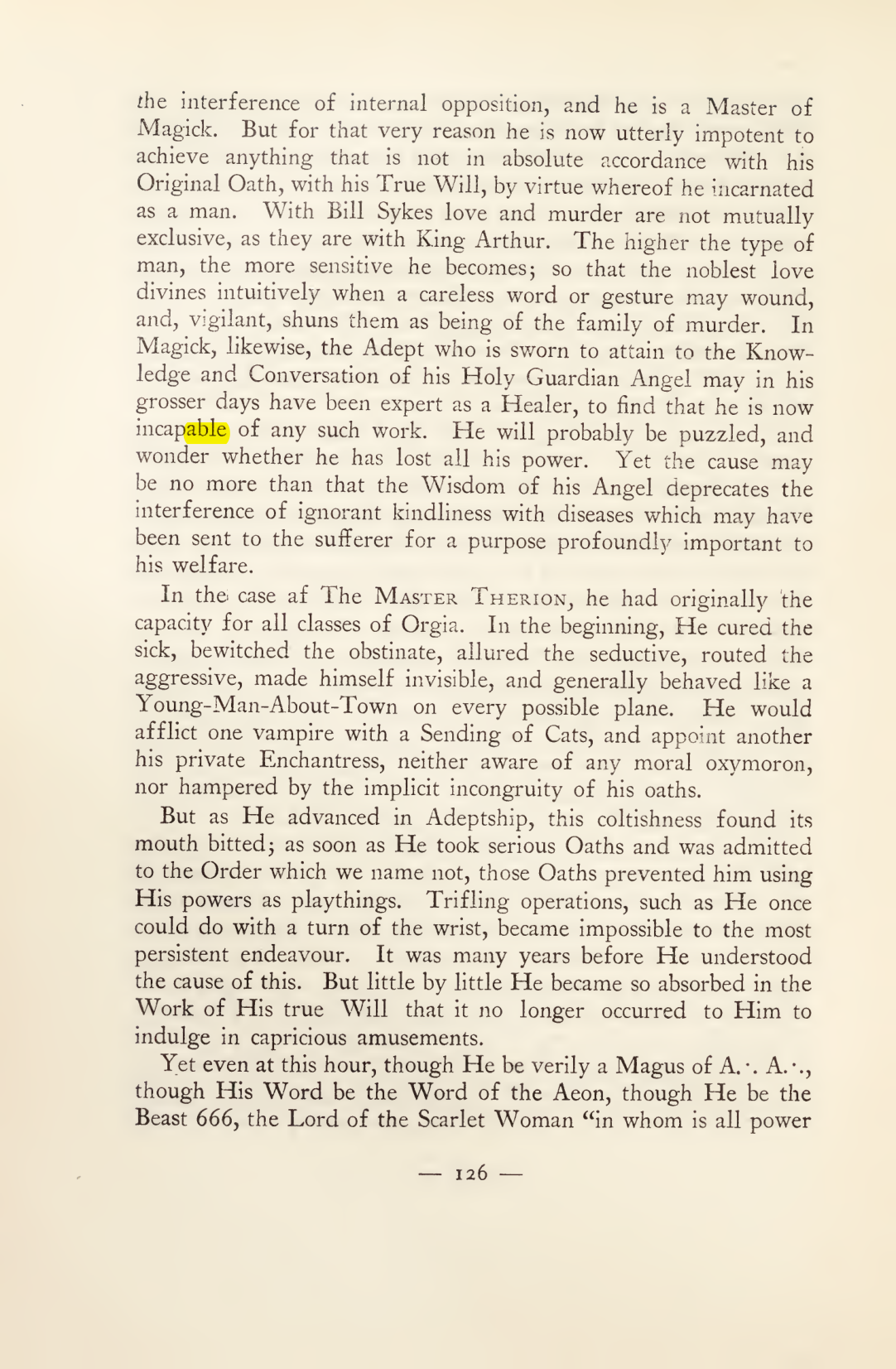 Original scan of Magick in Theory and Practice (Section 2), PDF page 6