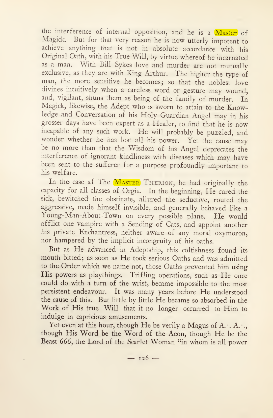 Original scan of Magick in Theory and Practice (Section 2), PDF page 6