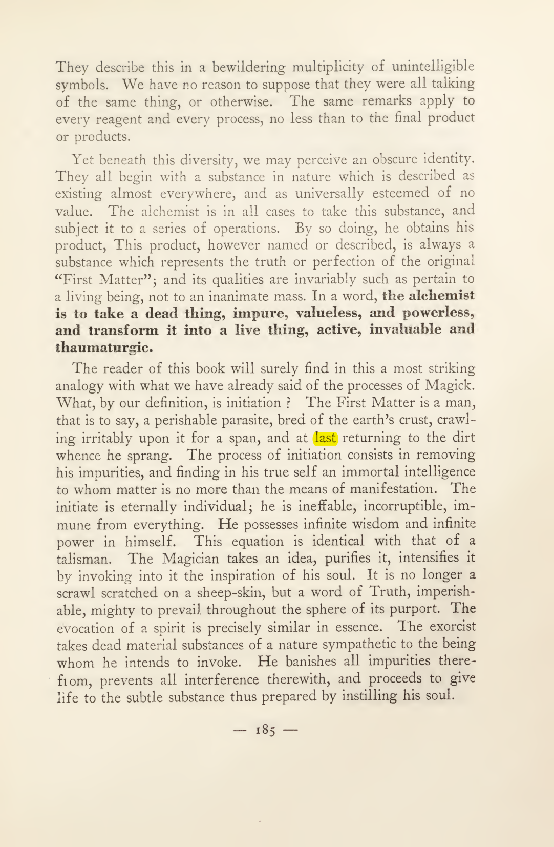 Original scan of Magick in Theory and Practice (Section 2), PDF page 65