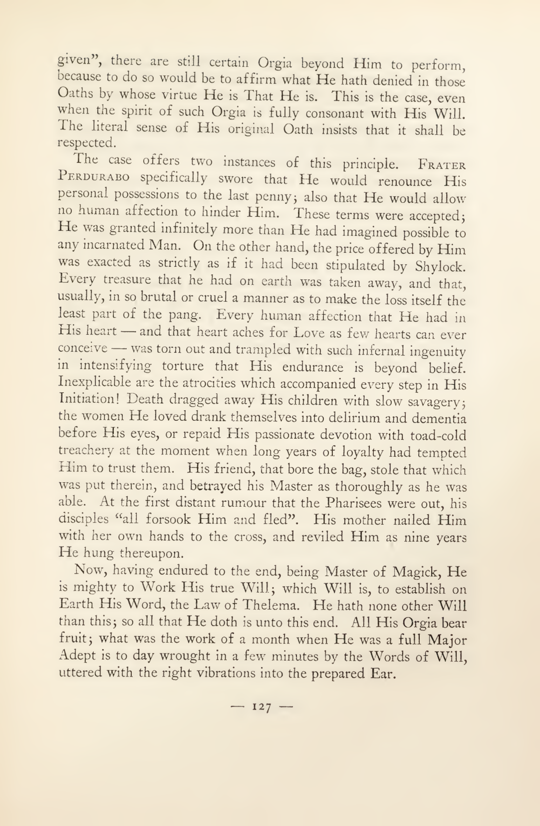 Original scan of Magick in Theory and Practice (Section 2), PDF page 7