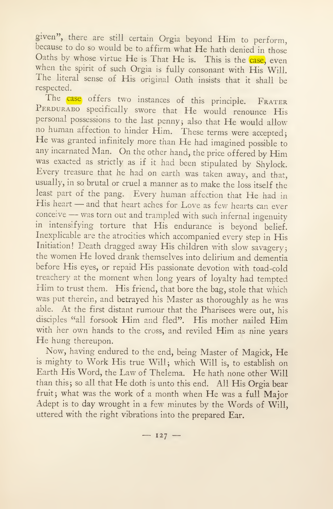 Original scan of Magick in Theory and Practice (Section 2), PDF page 7