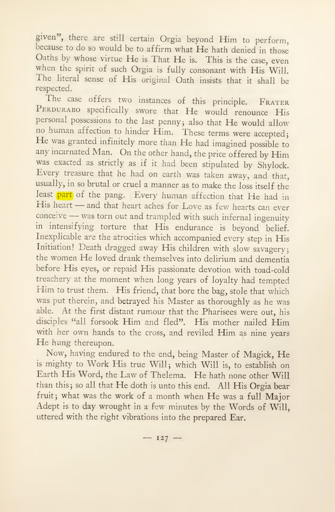 Original scan of Magick in Theory and Practice (Section 2), PDF page 7