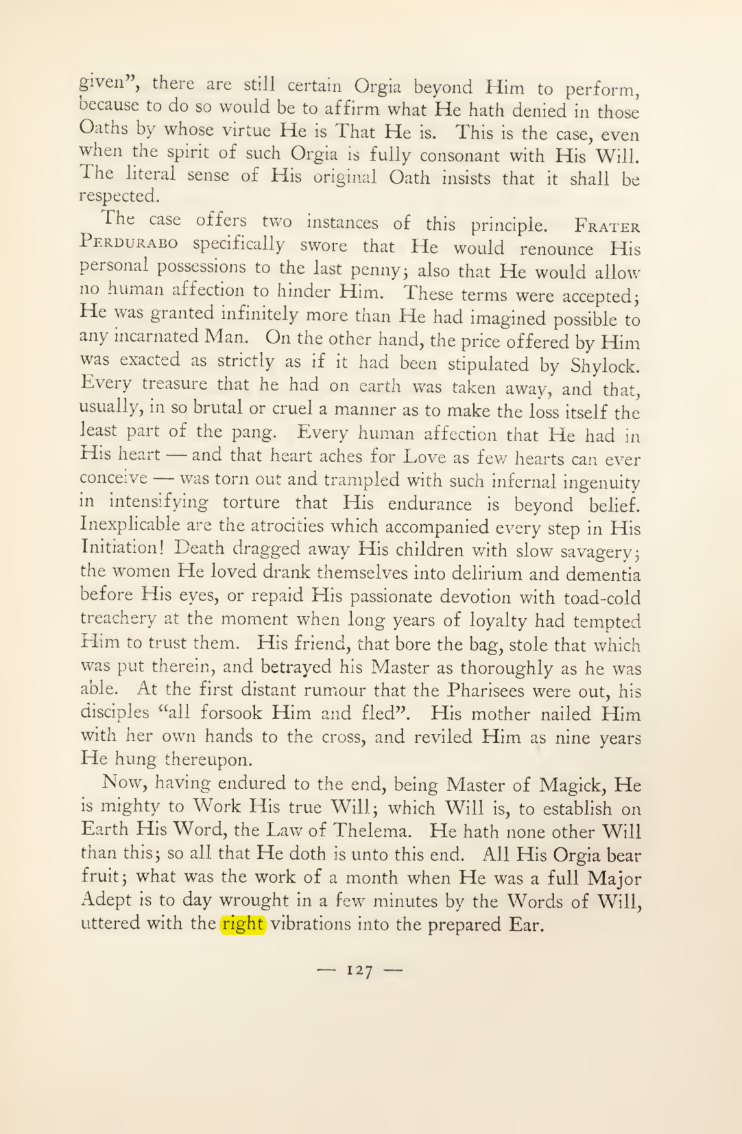 Original scan of Magick in Theory and Practice (Section 2), PDF page 7