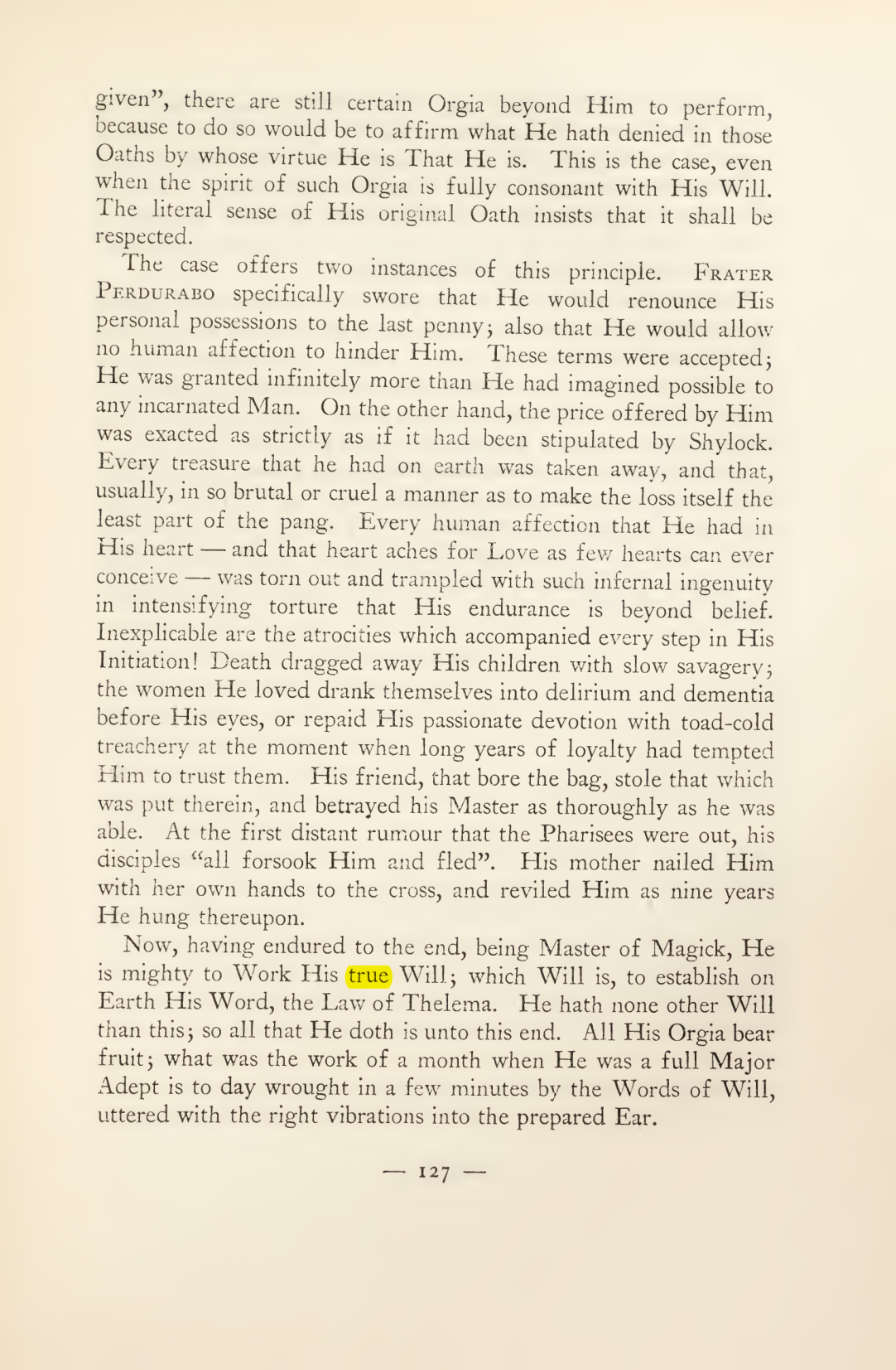 Original scan of Magick in Theory and Practice (Section 2), PDF page 7