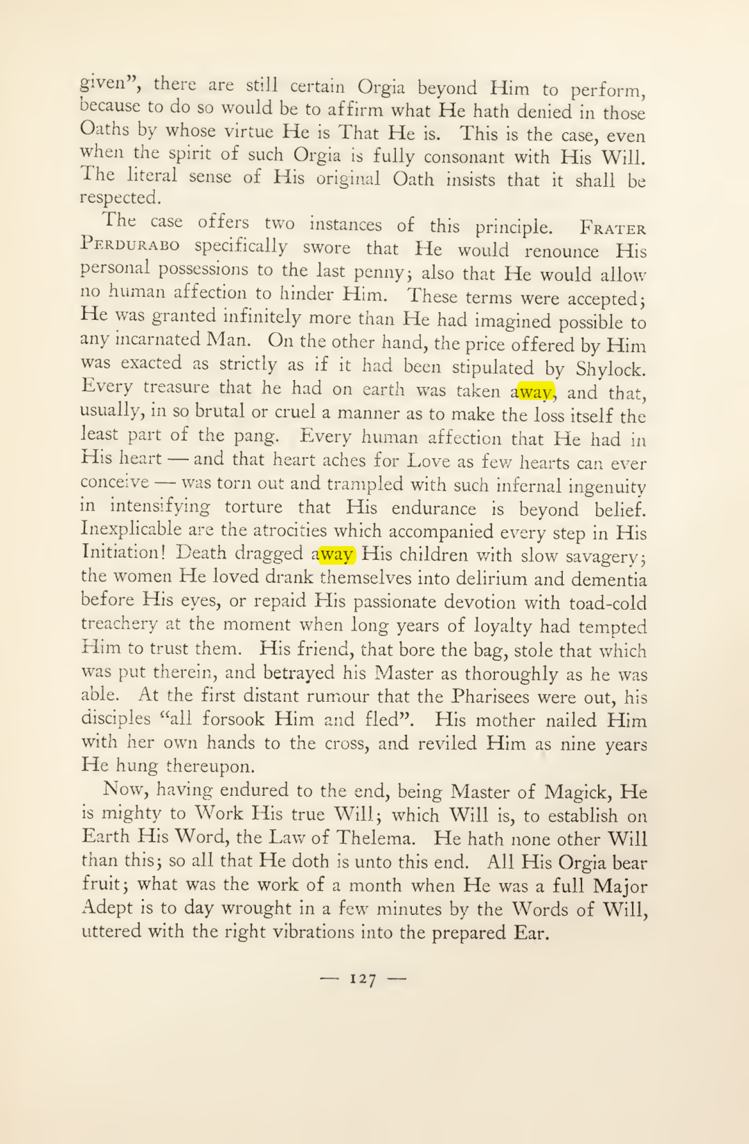 Original scan of Magick in Theory and Practice (Section 2), PDF page 7